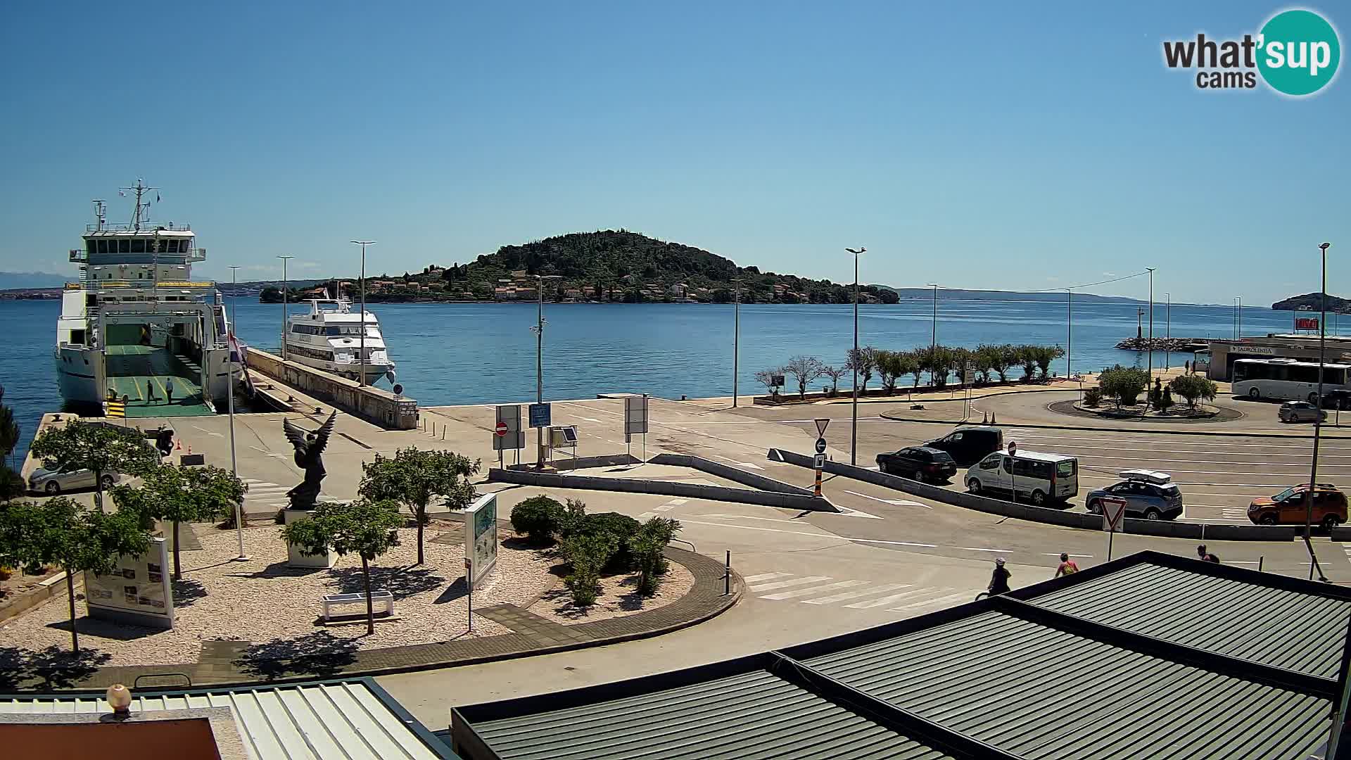 Web cam UGLJAN – Ferry de Preko à Zadar