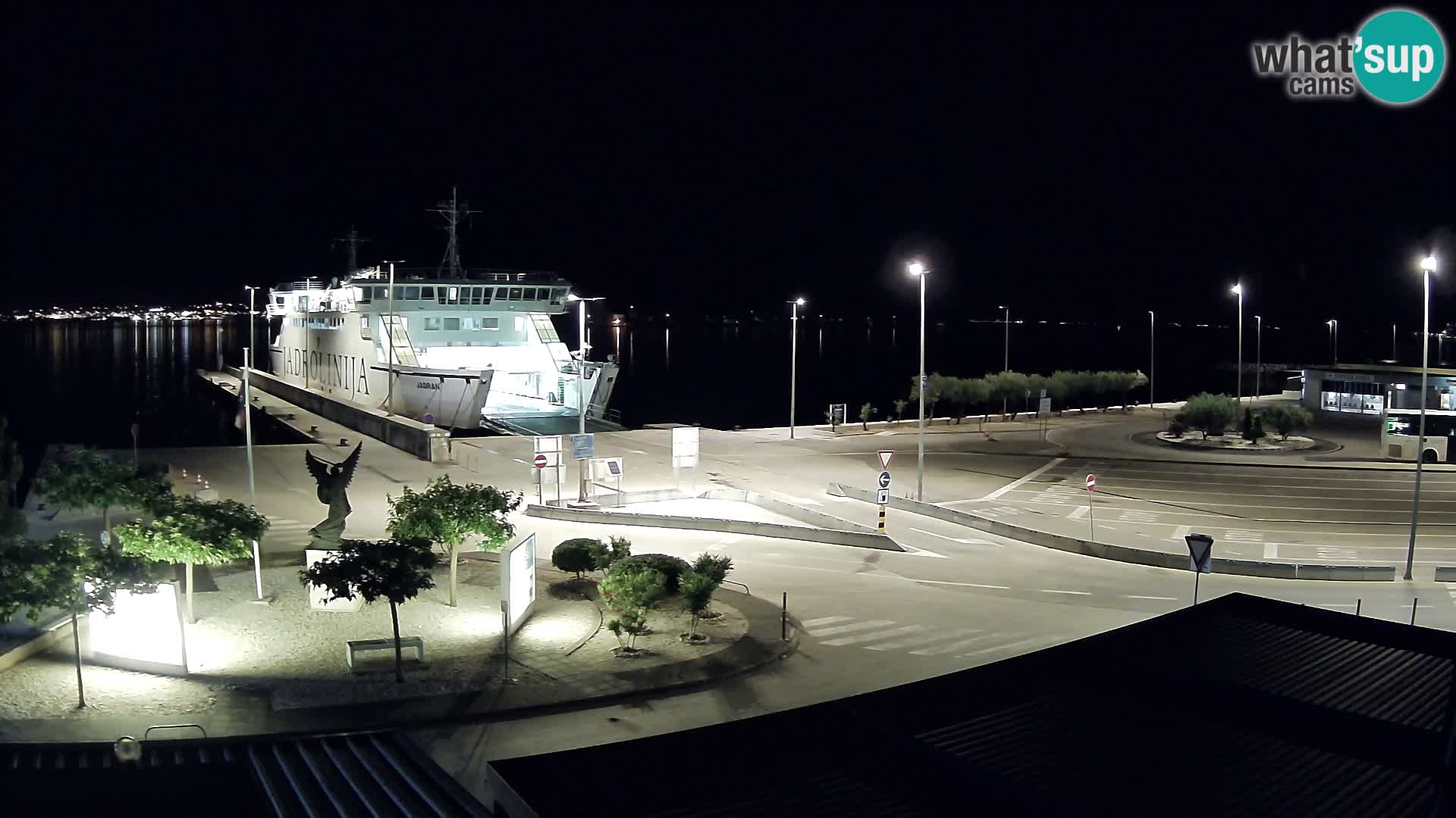 Webcam Ugljan – Preko Ferry to Zadar