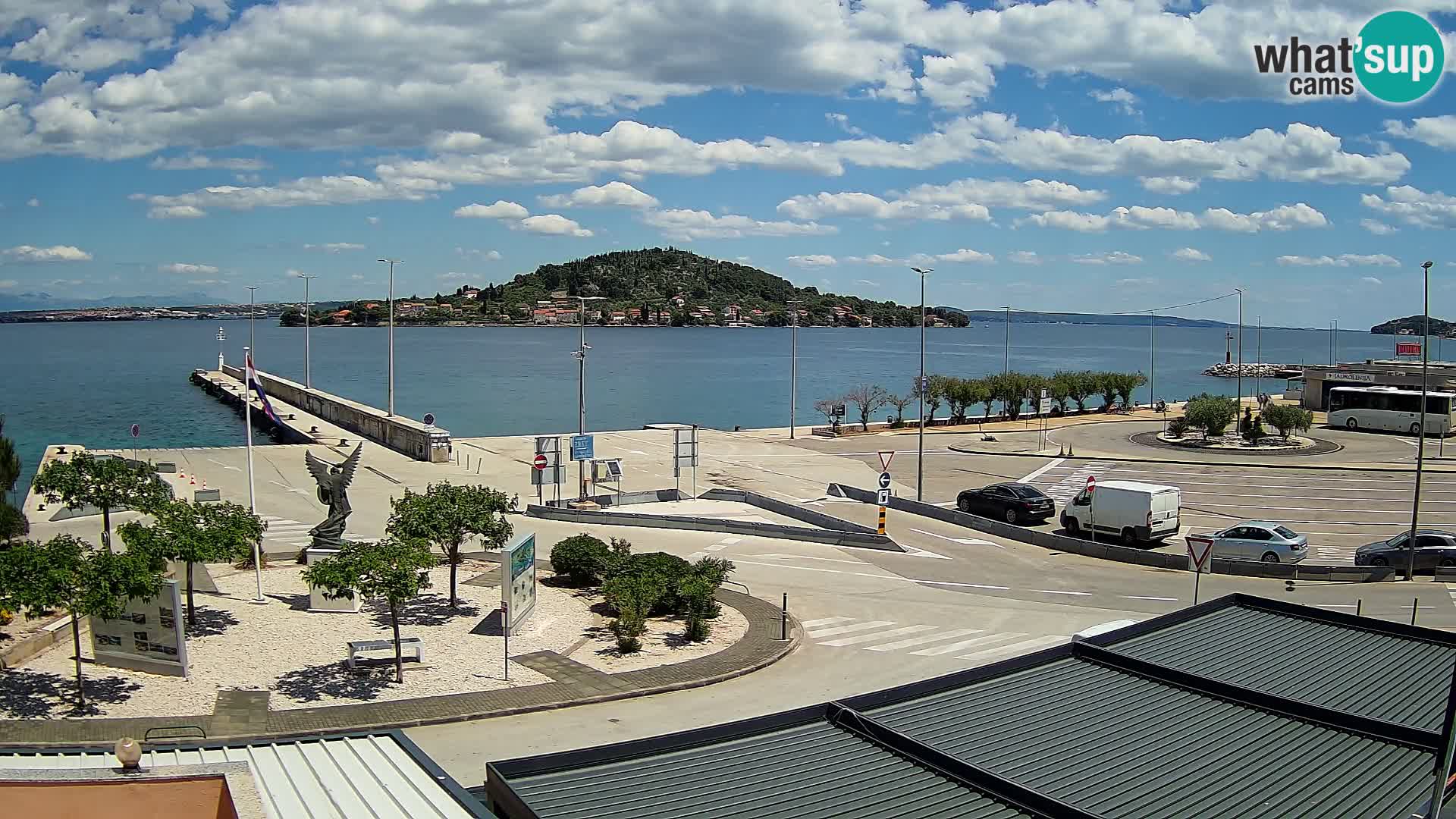 Cámara web UGLJAN – Transportar de Preko a Zadar
