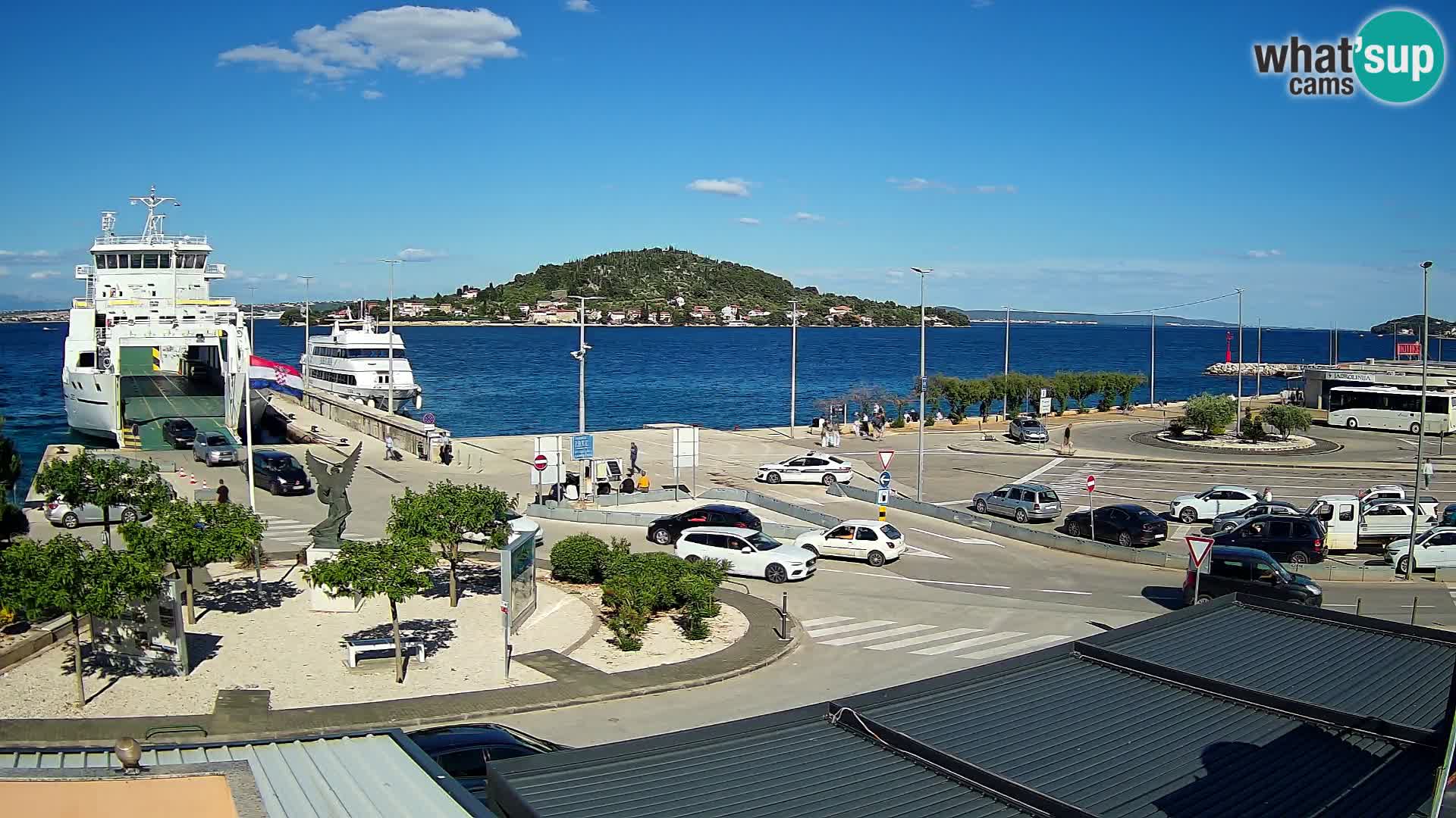 Web cam UGLJAN – Ferry de Preko à Zadar