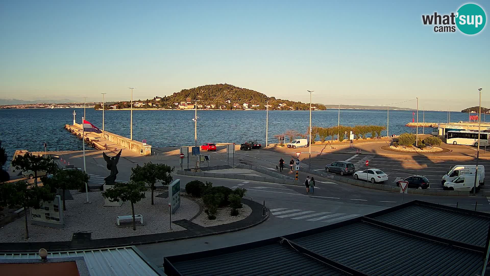 Webcam Ugljan – Preko Ferry to Zadar