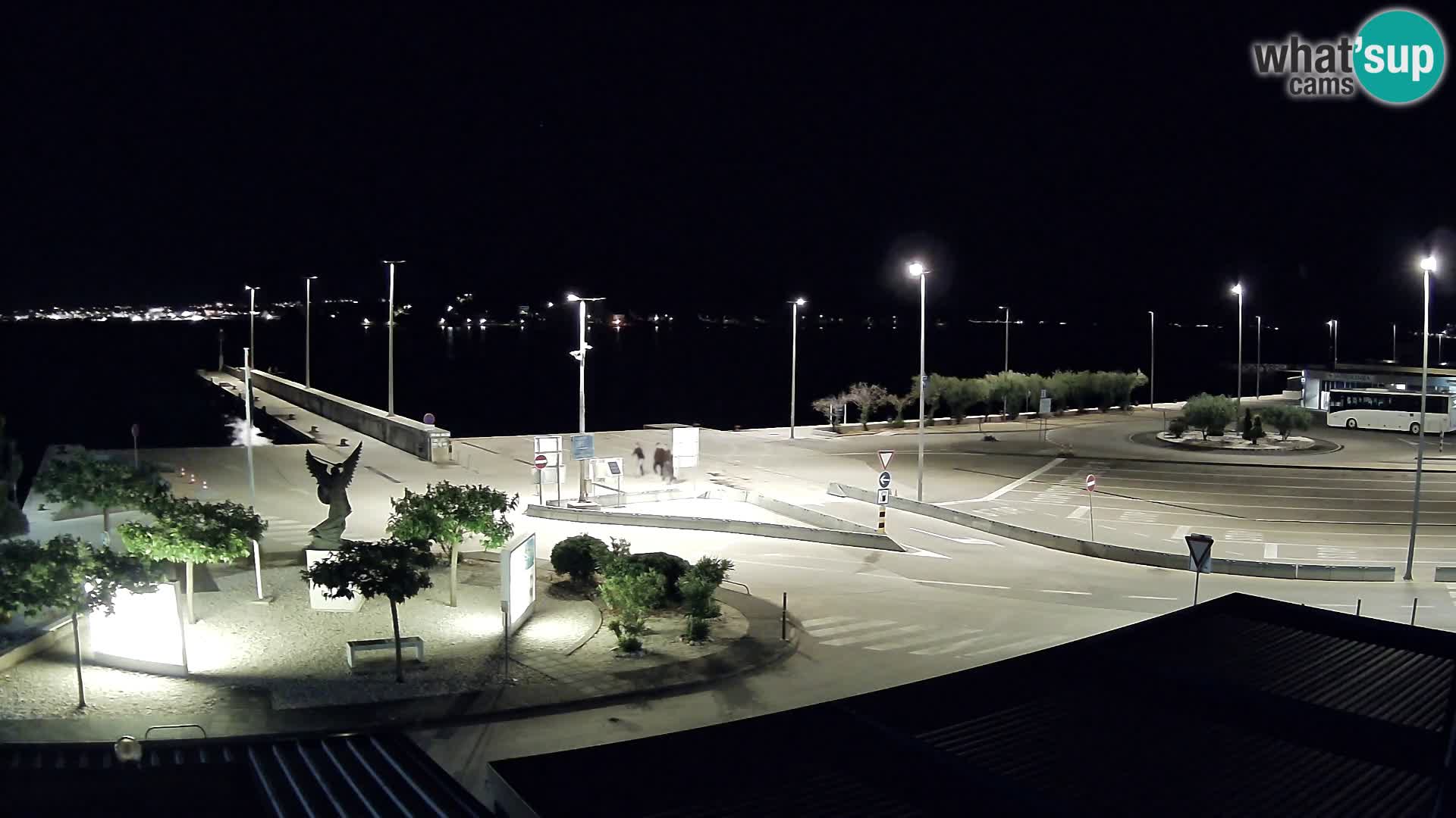 Spletna kamera Ugljan – trajekt Preko – Zadar