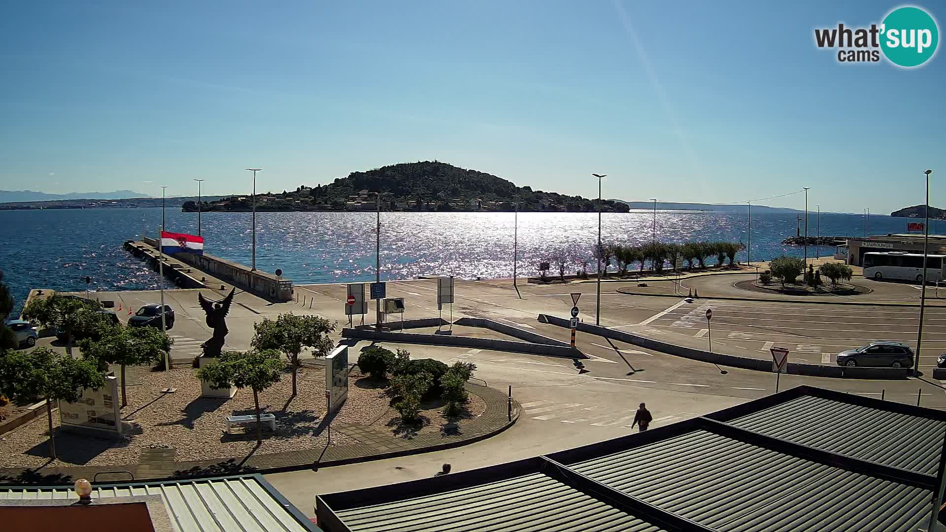 Web cam UGLJAN – Ferry de Preko à Zadar