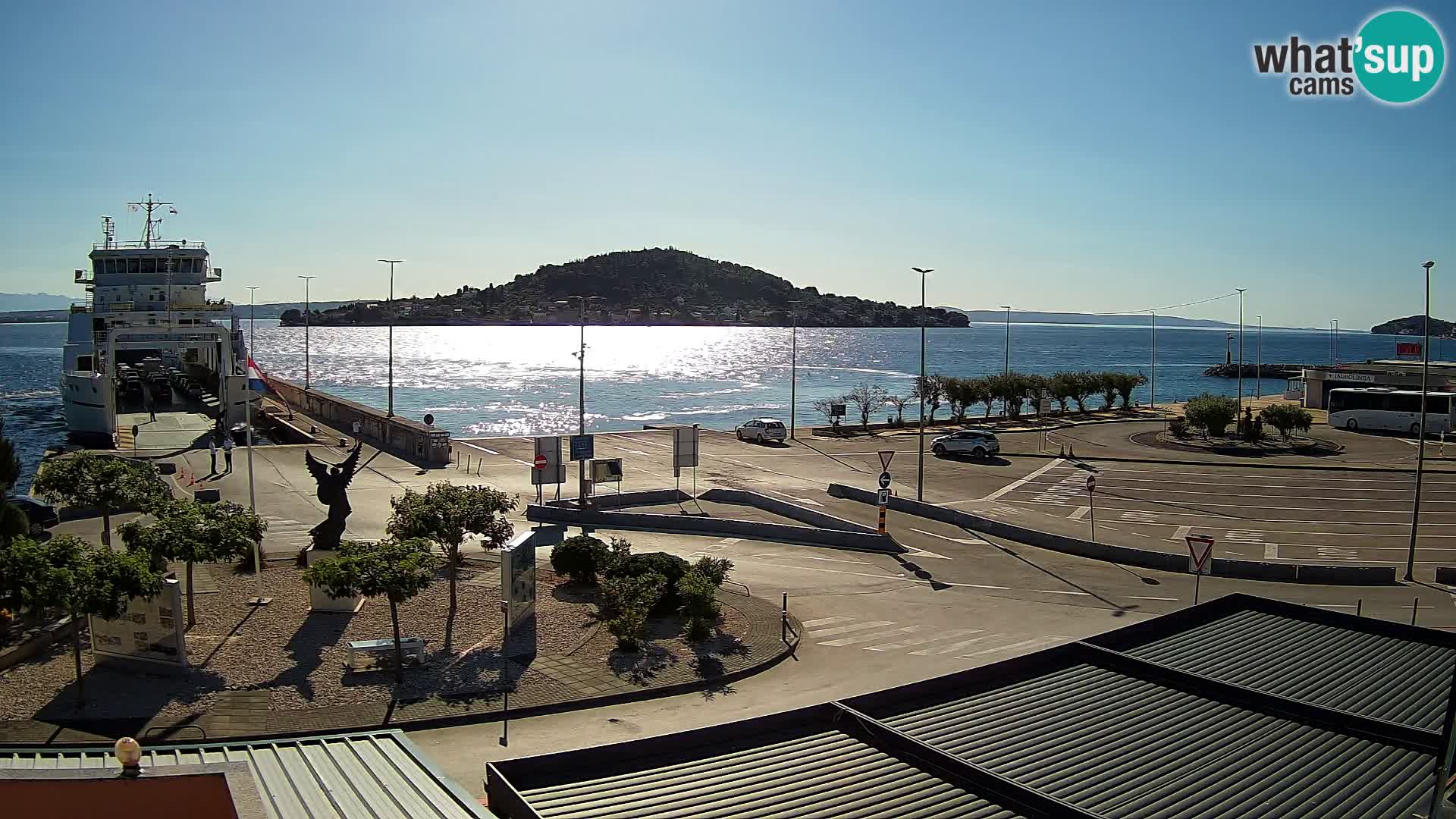 UGLJAN Webcam – Preko-Fähre nach Zadar