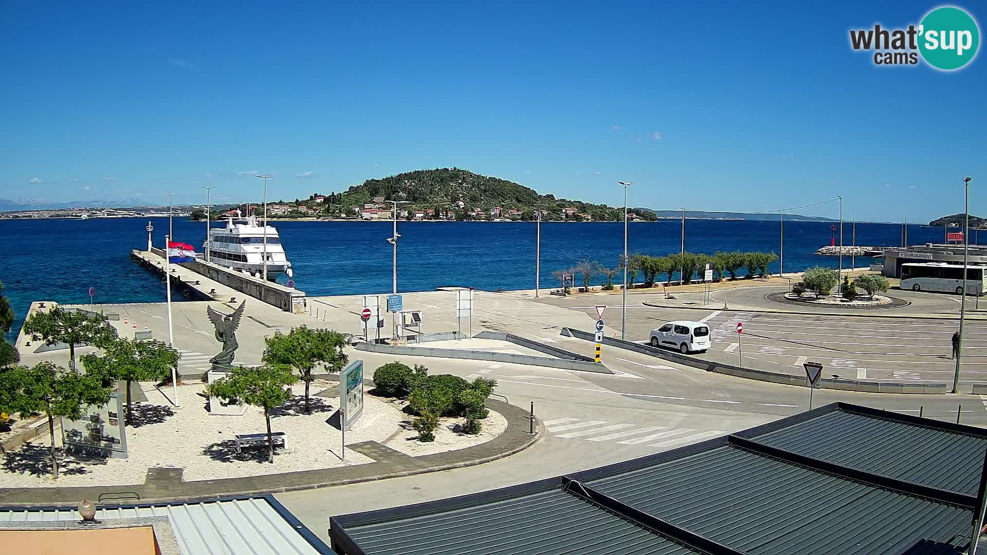 Web cam UGLJAN – Ferry de Preko à Zadar