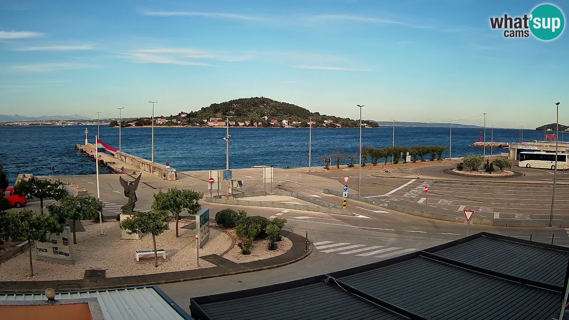 Web cam UGLJAN – Ferry de Preko à Zadar