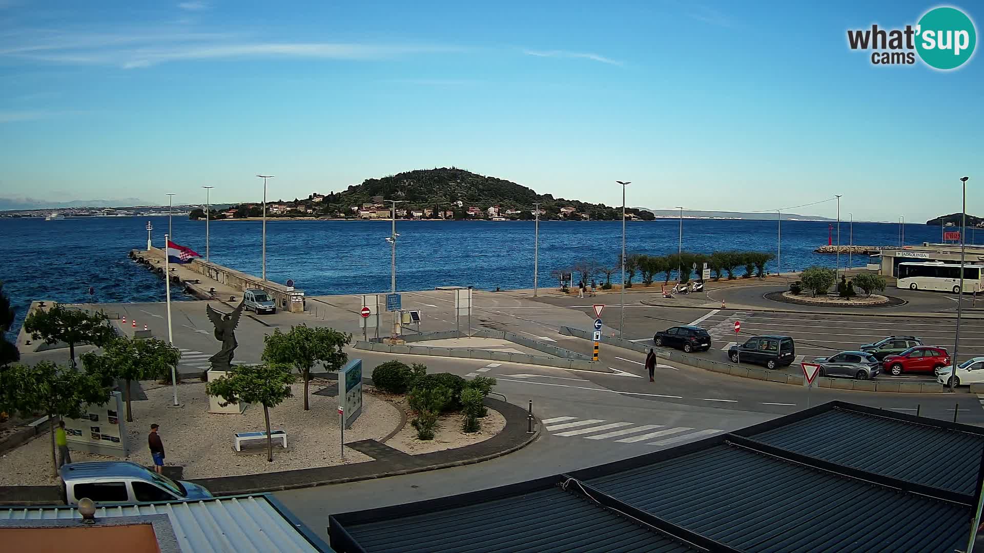 Cámara web UGLJAN – Transportar de Preko a Zadar