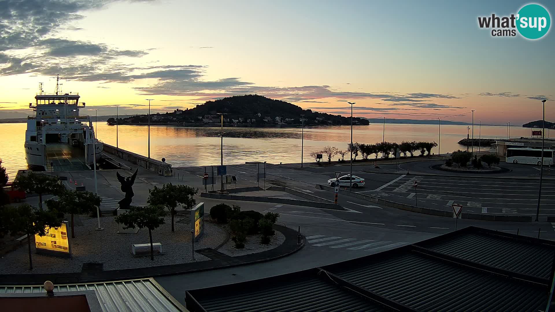 Web cam UGLJAN – Ferry de Preko à Zadar