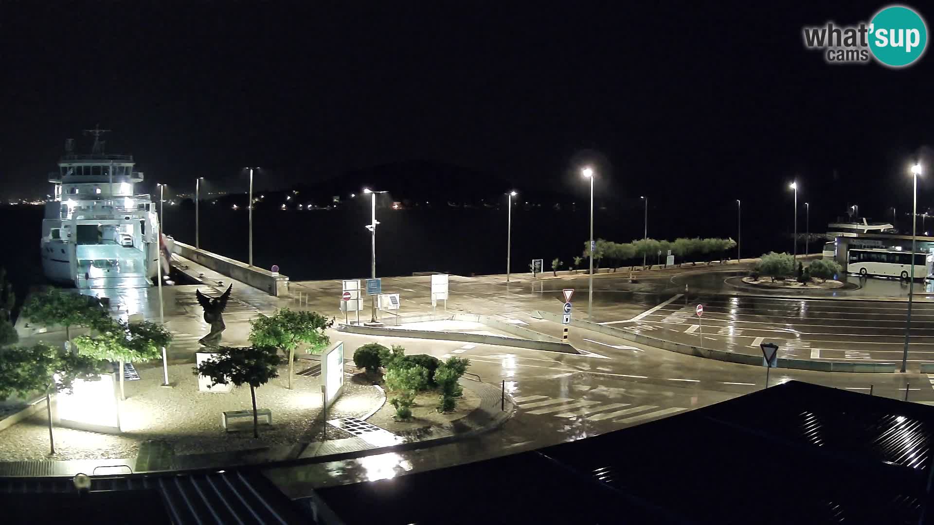 Webcam Ugliano – terminal traghetto da Preko a Zara
