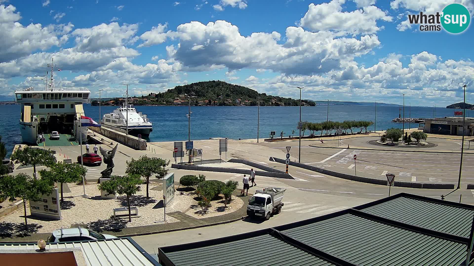 Web cam UGLJAN – Ferry de Preko à Zadar
