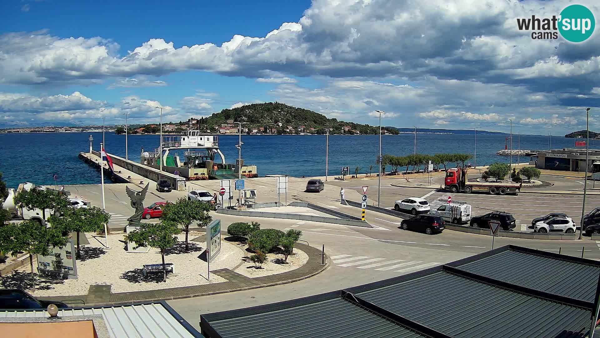 Web cam UGLJAN – Ferry de Preko à Zadar