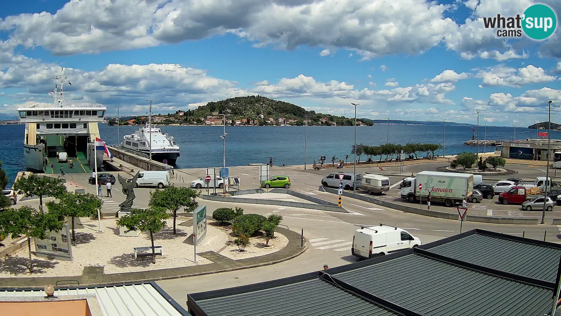 Web cam UGLJAN – Ferry de Preko à Zadar