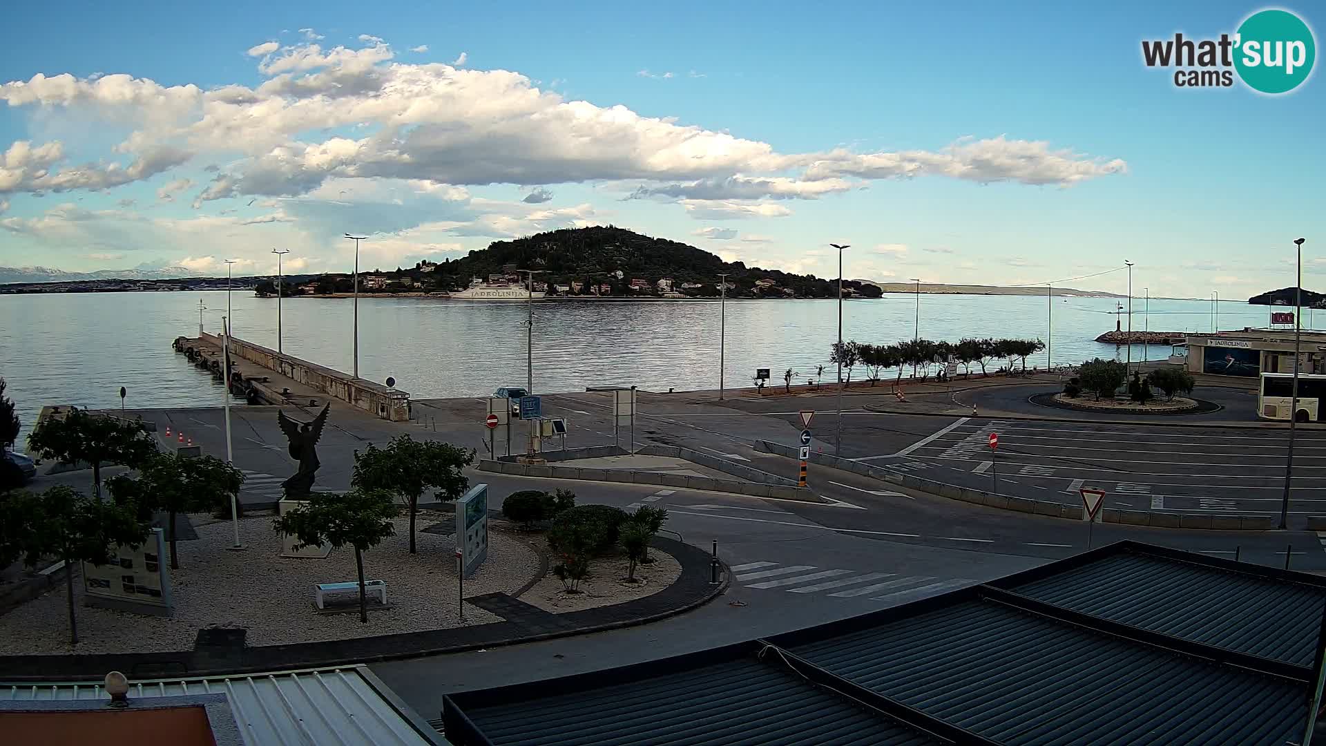Webcam Ugljan – Preko Ferry to Zadar