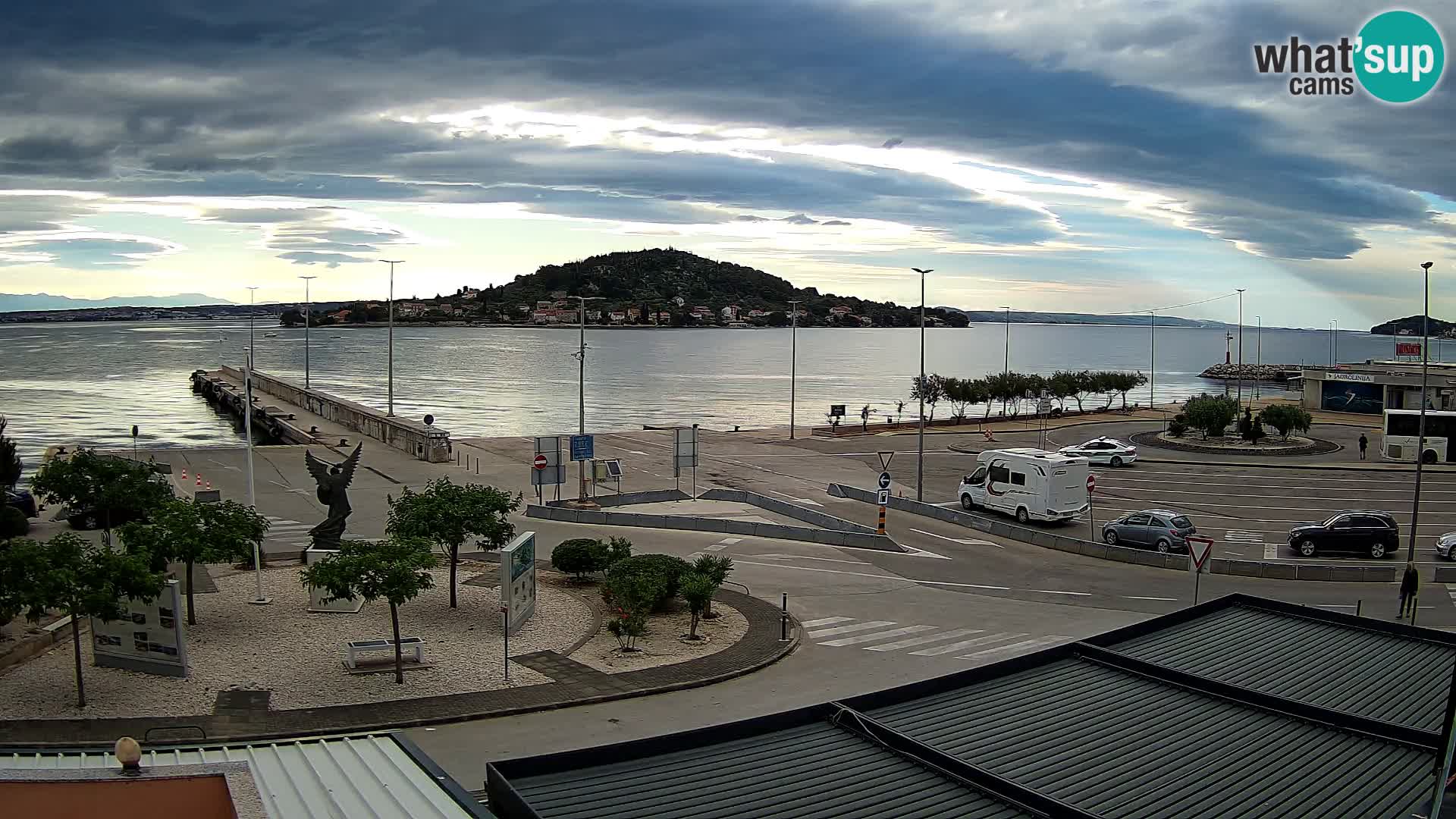 Webcam Ugljan – Preko Ferry to Zadar