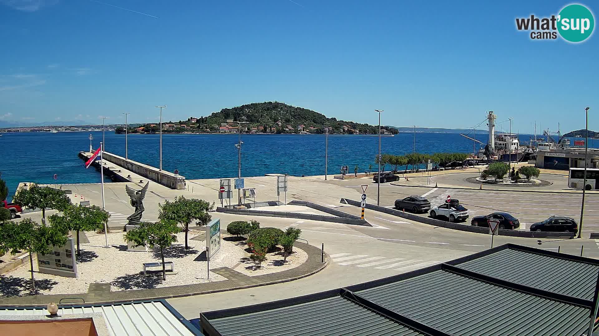 UGLJAN Webcam – Preko-Fähre nach Zadar