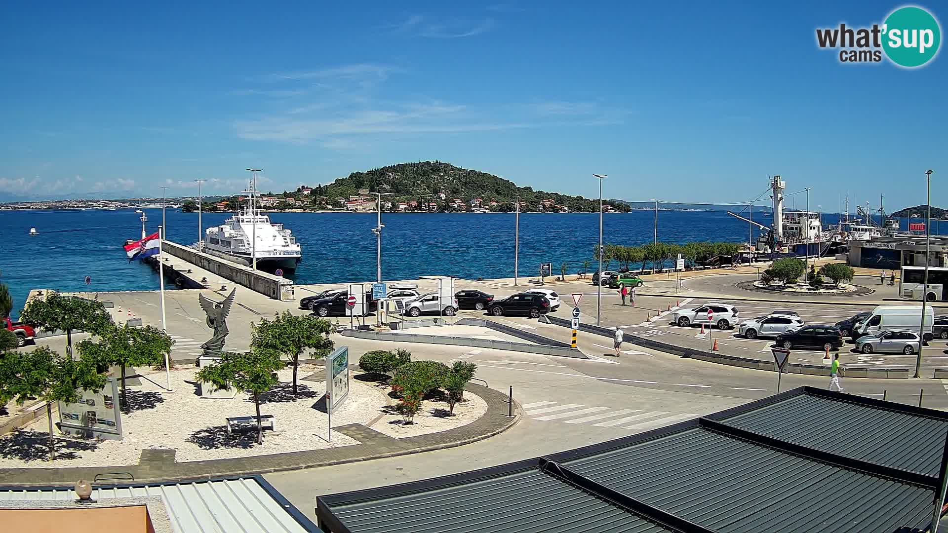 UGLJAN Webcam – Preko-Fähre nach Zadar