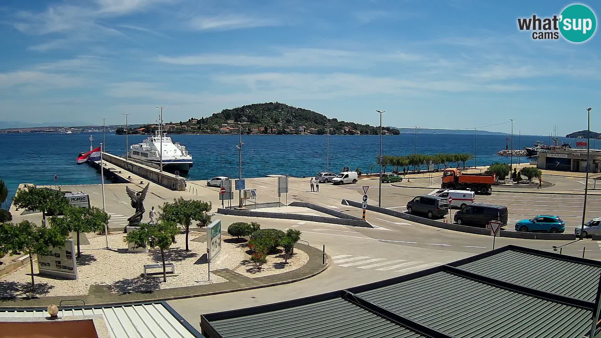 Web cam UGLJAN – Ferry de Preko à Zadar