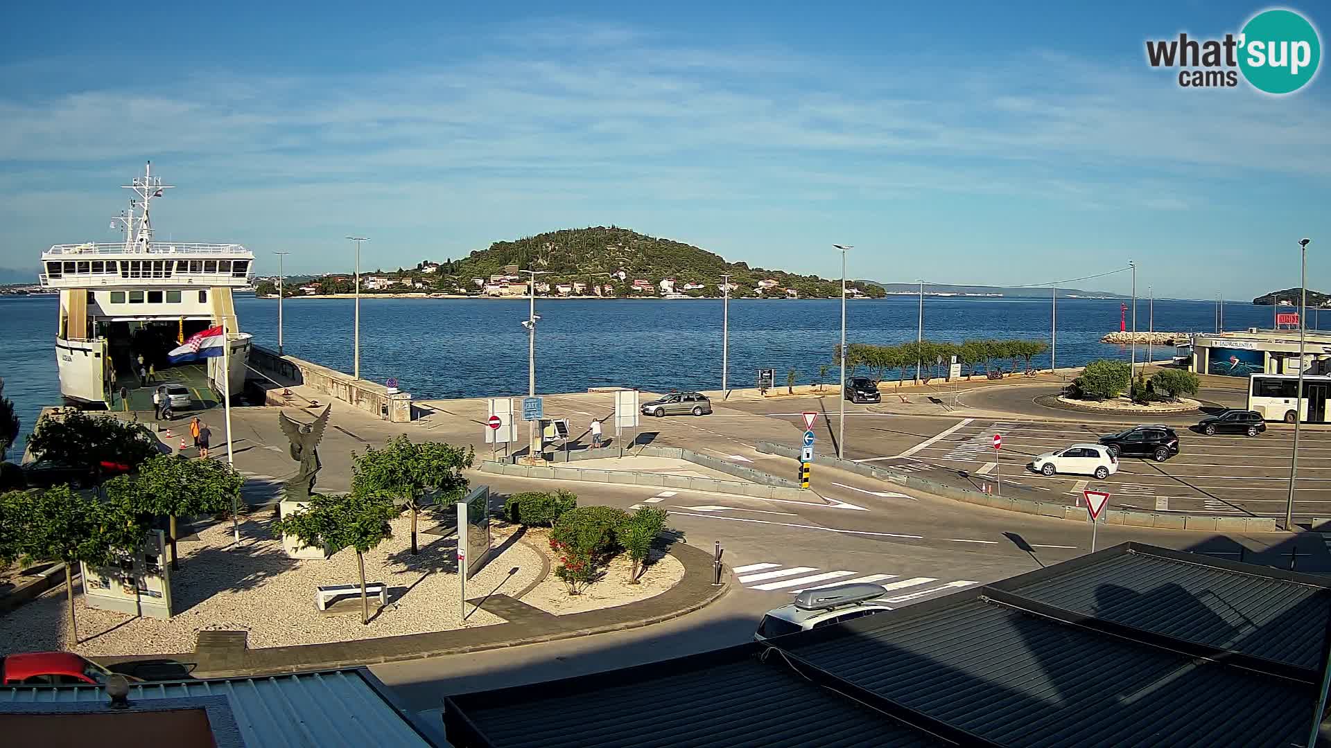 Web cam UGLJAN – Ferry de Preko à Zadar