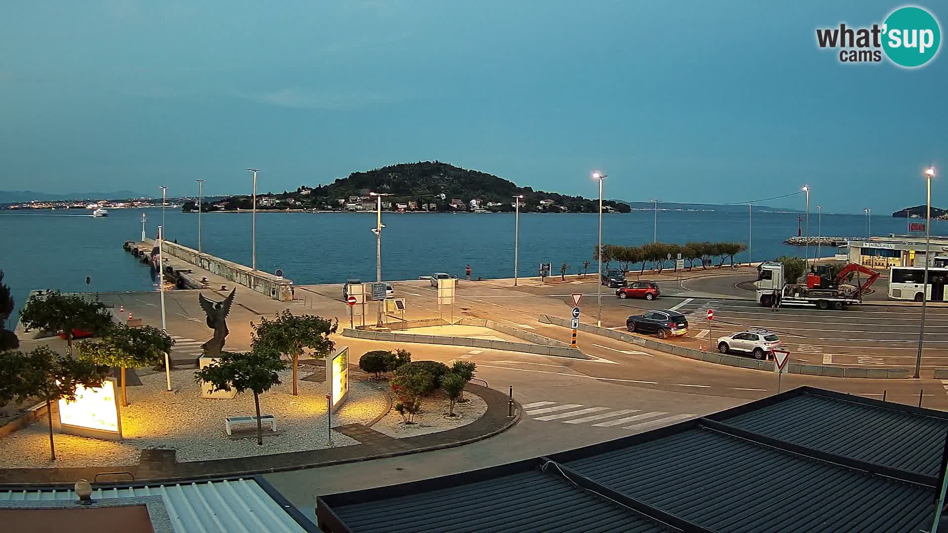 Webcam Ugljan – Preko Ferry to Zadar
