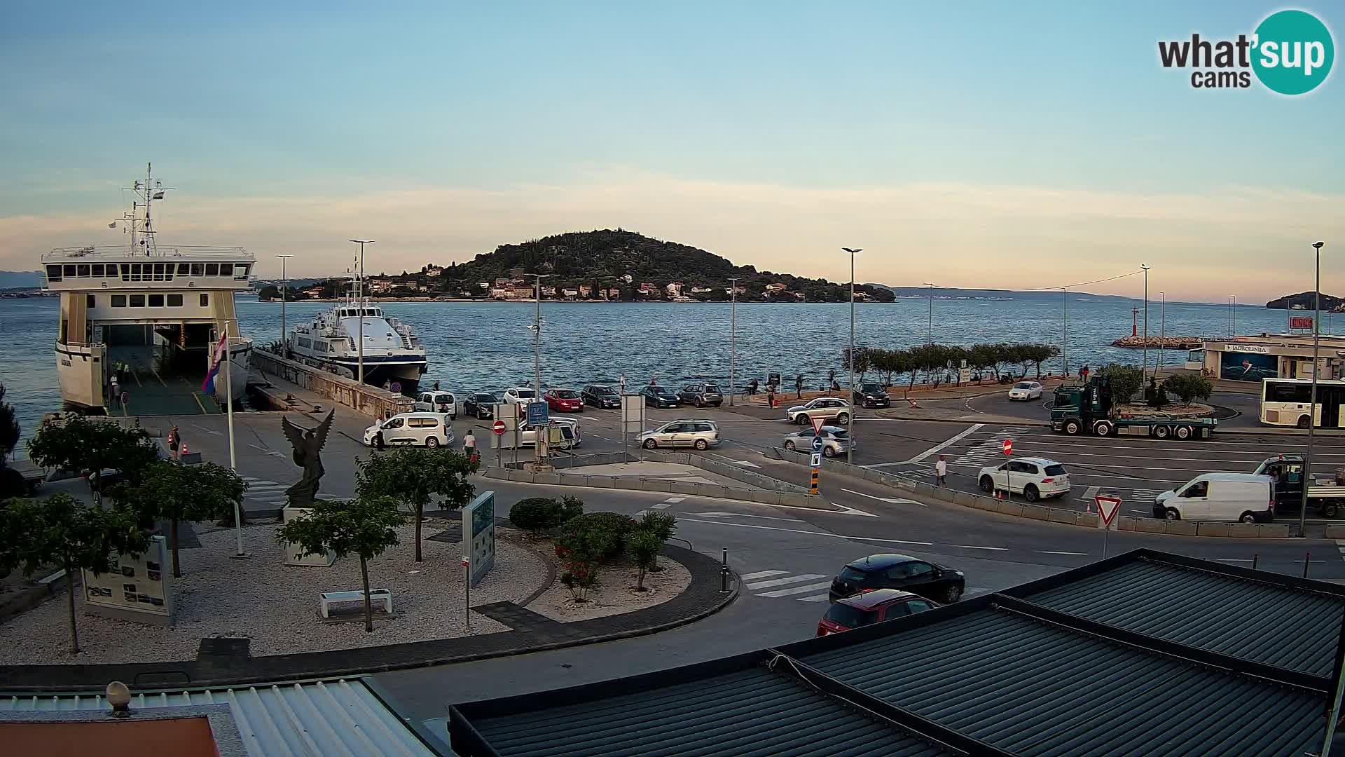 Web cam UGLJAN – Ferry de Preko à Zadar