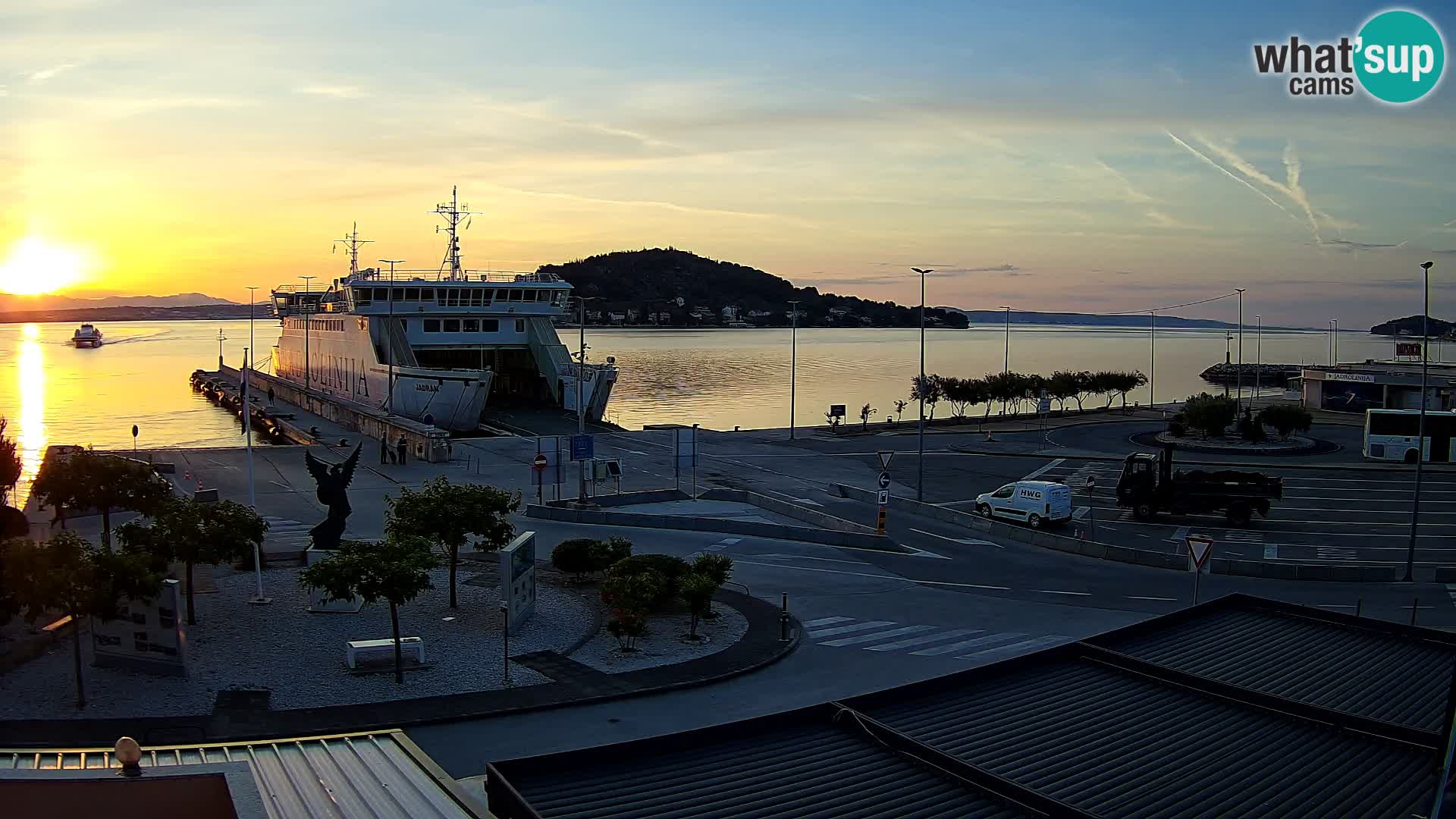 Web cam UGLJAN – Ferry de Preko à Zadar