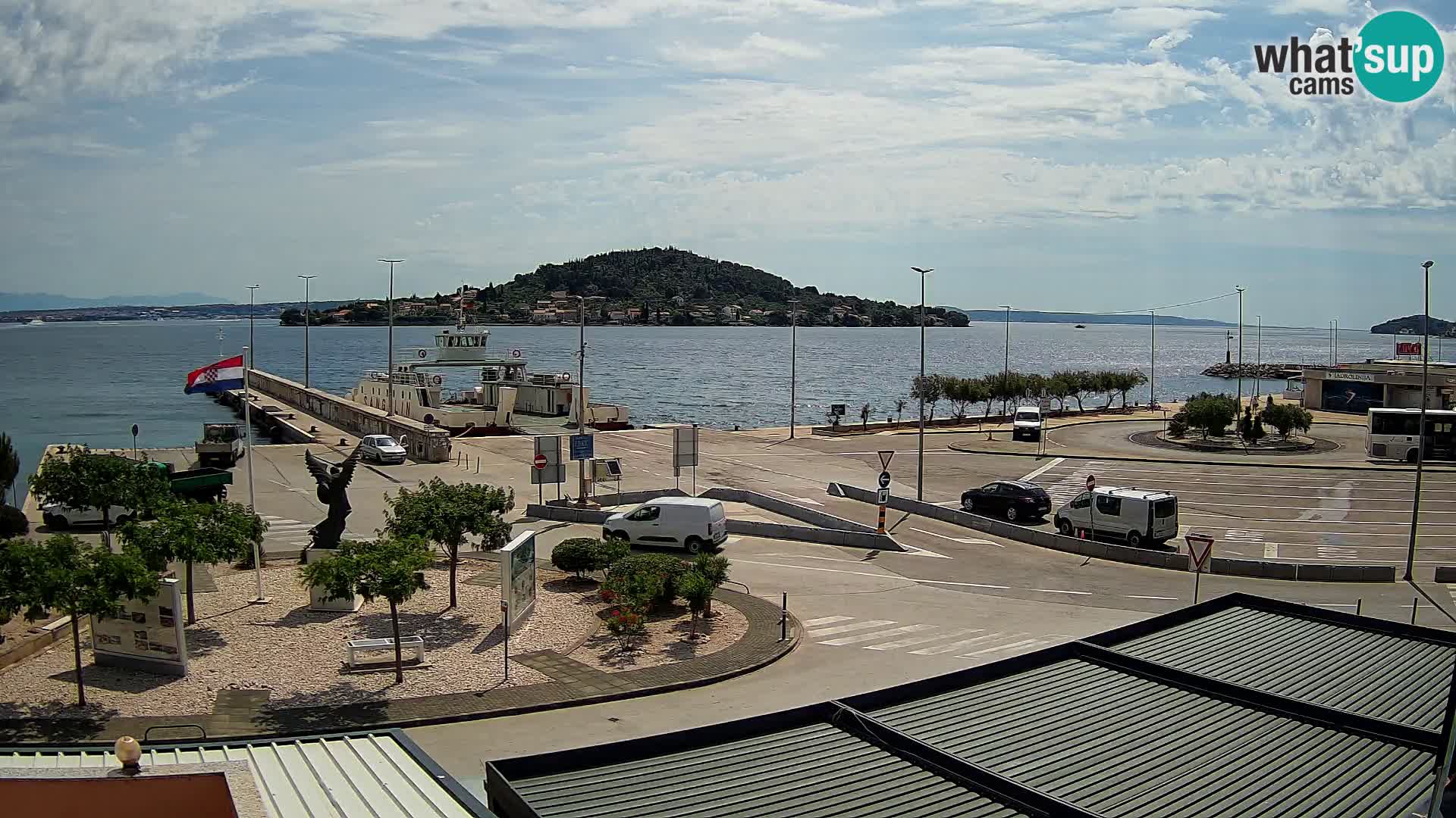 Cámara web UGLJAN – Transportar de Preko a Zadar