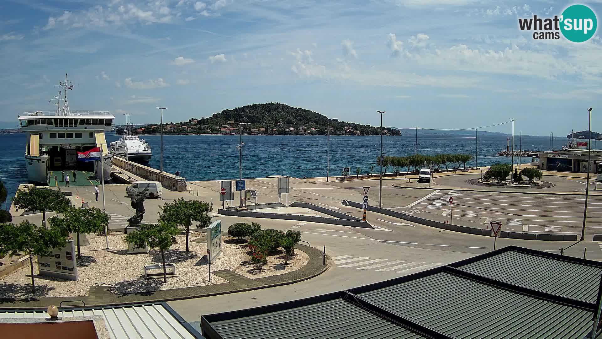 Cámara web UGLJAN – Transportar de Preko a Zadar