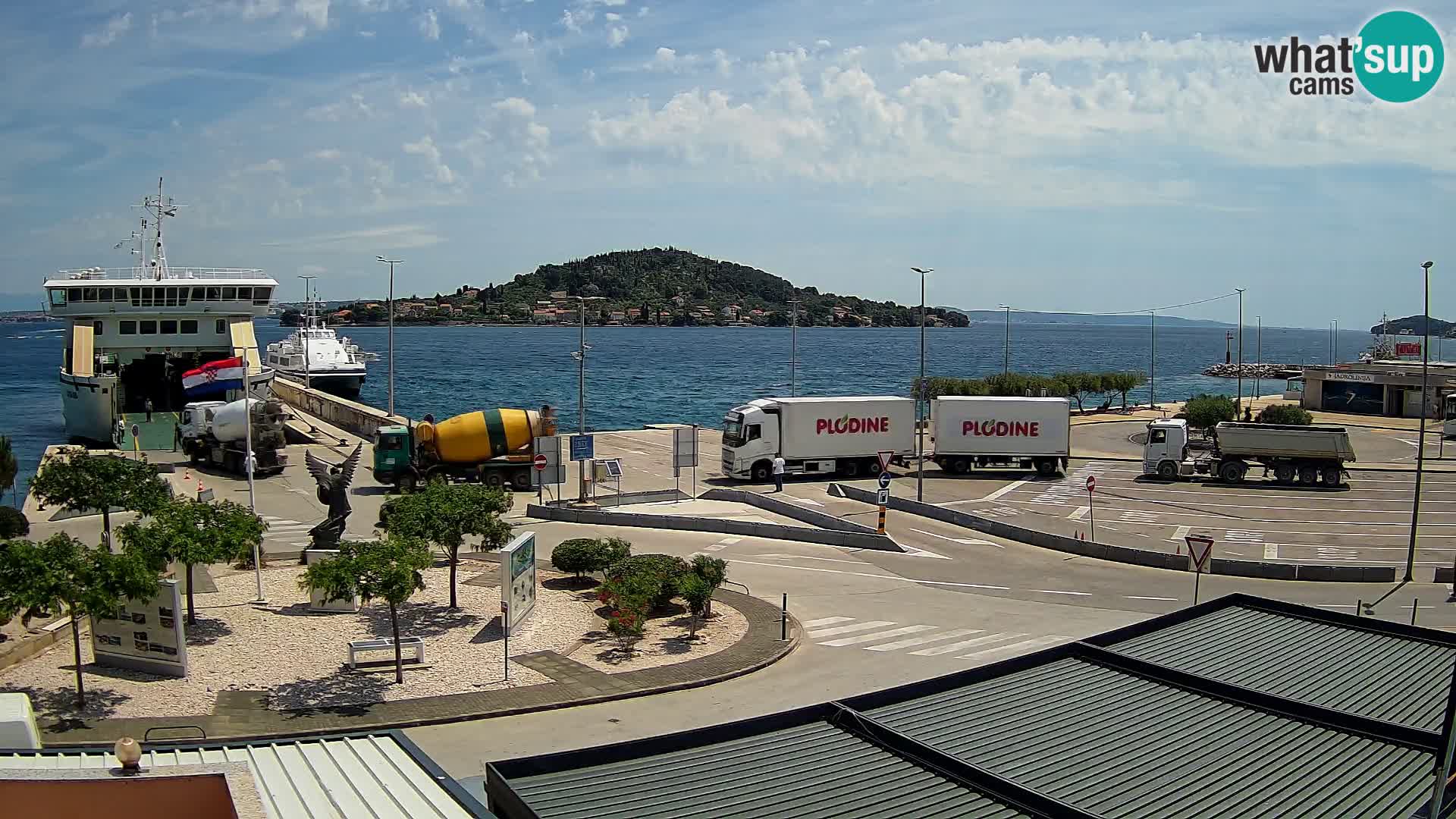 Cámara web UGLJAN – Transportar de Preko a Zadar