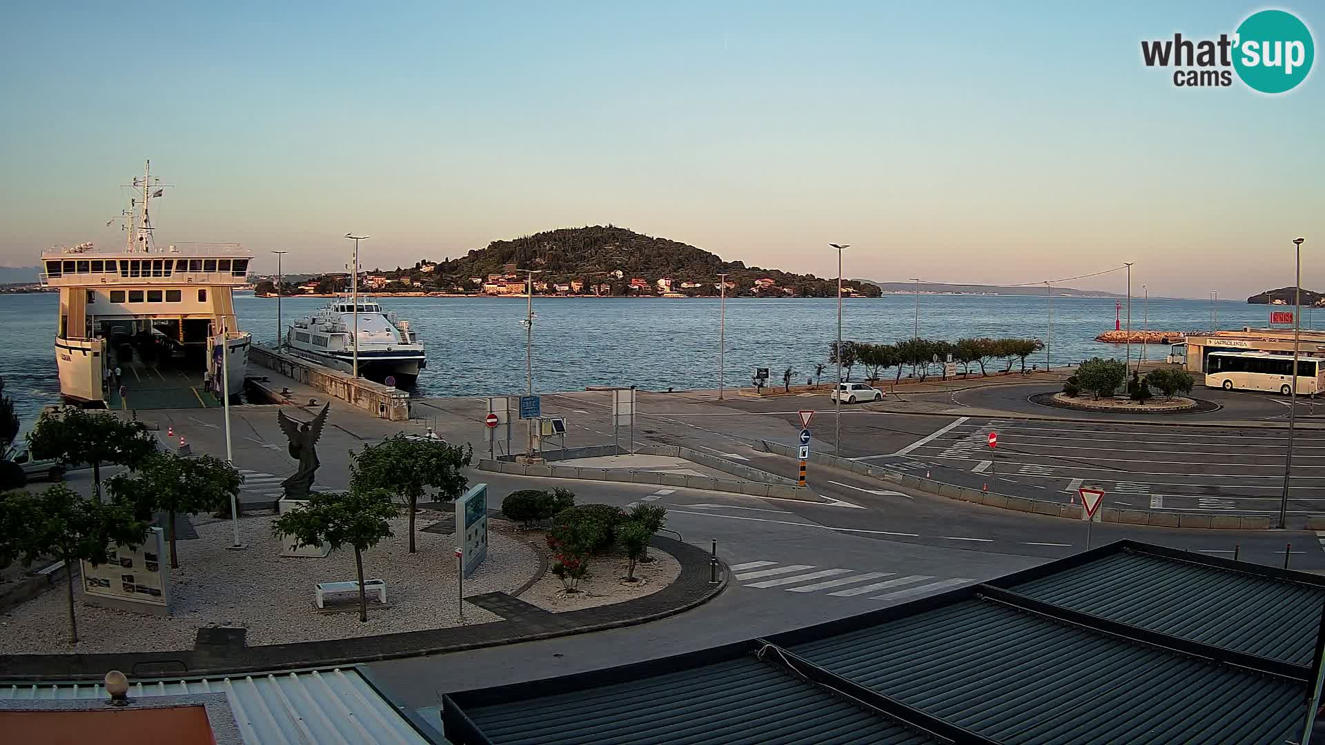 Cámara web UGLJAN – Transportar de Preko a Zadar