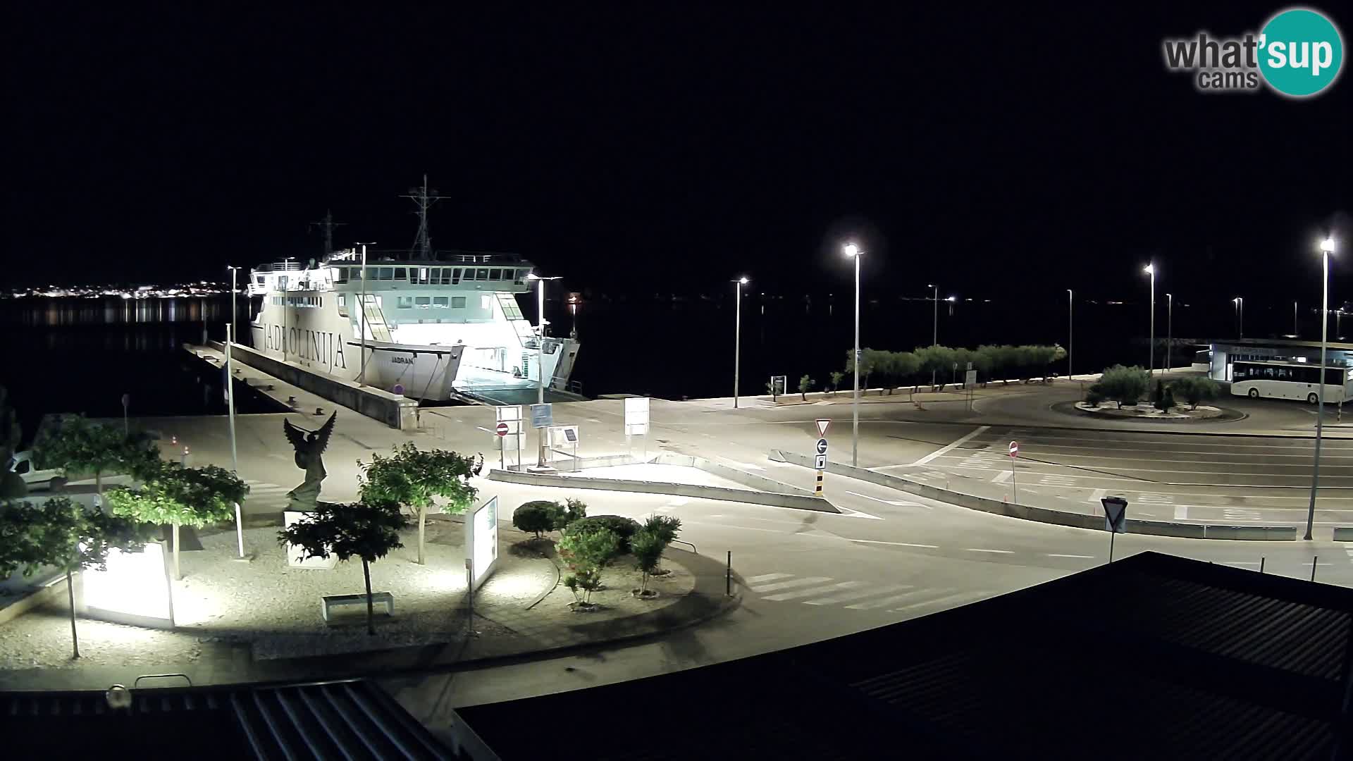 Webcam Ugljan – Preko Ferry to Zadar