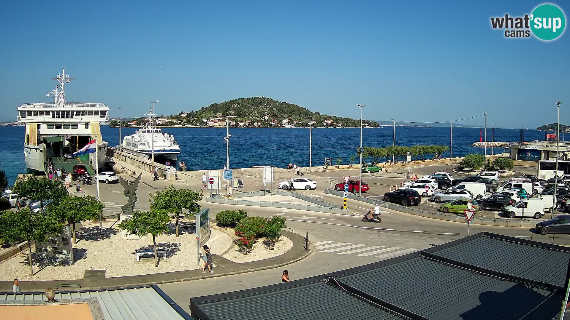UGLJAN Webcam – Preko-Fähre nach Zadar