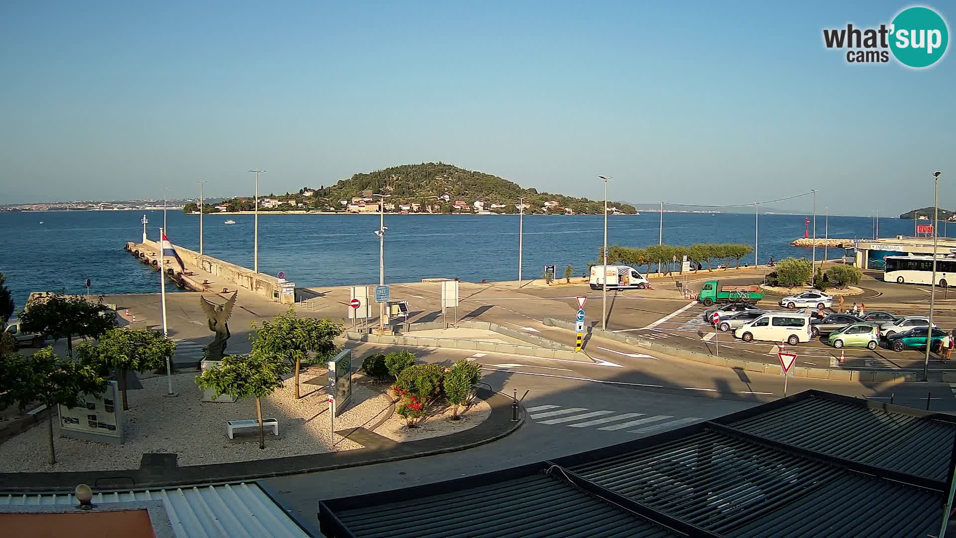 Webcam Ugljan – Preko Ferry to Zadar