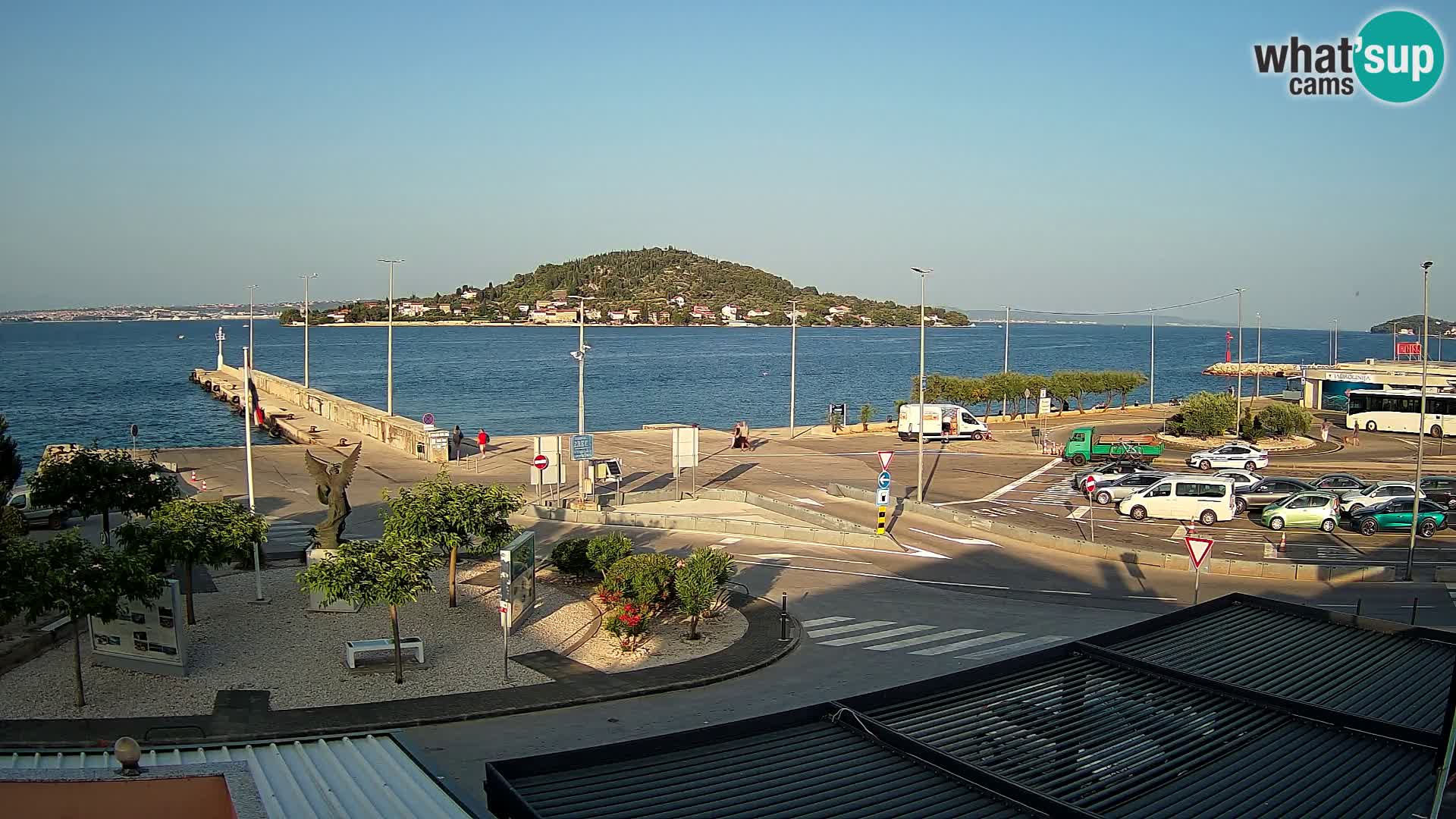 Webcam Ugljan – Preko Ferry to Zadar