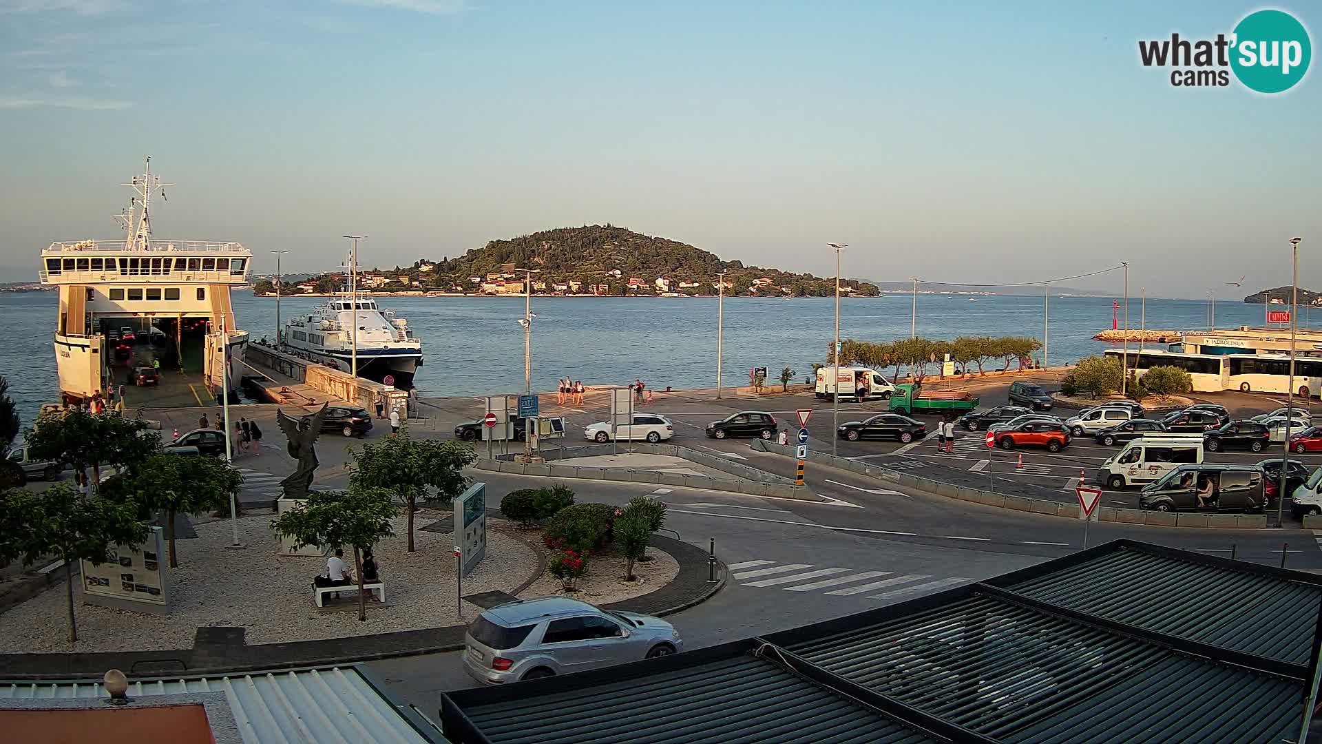 Webcam Ugljan – Preko Ferry to Zadar