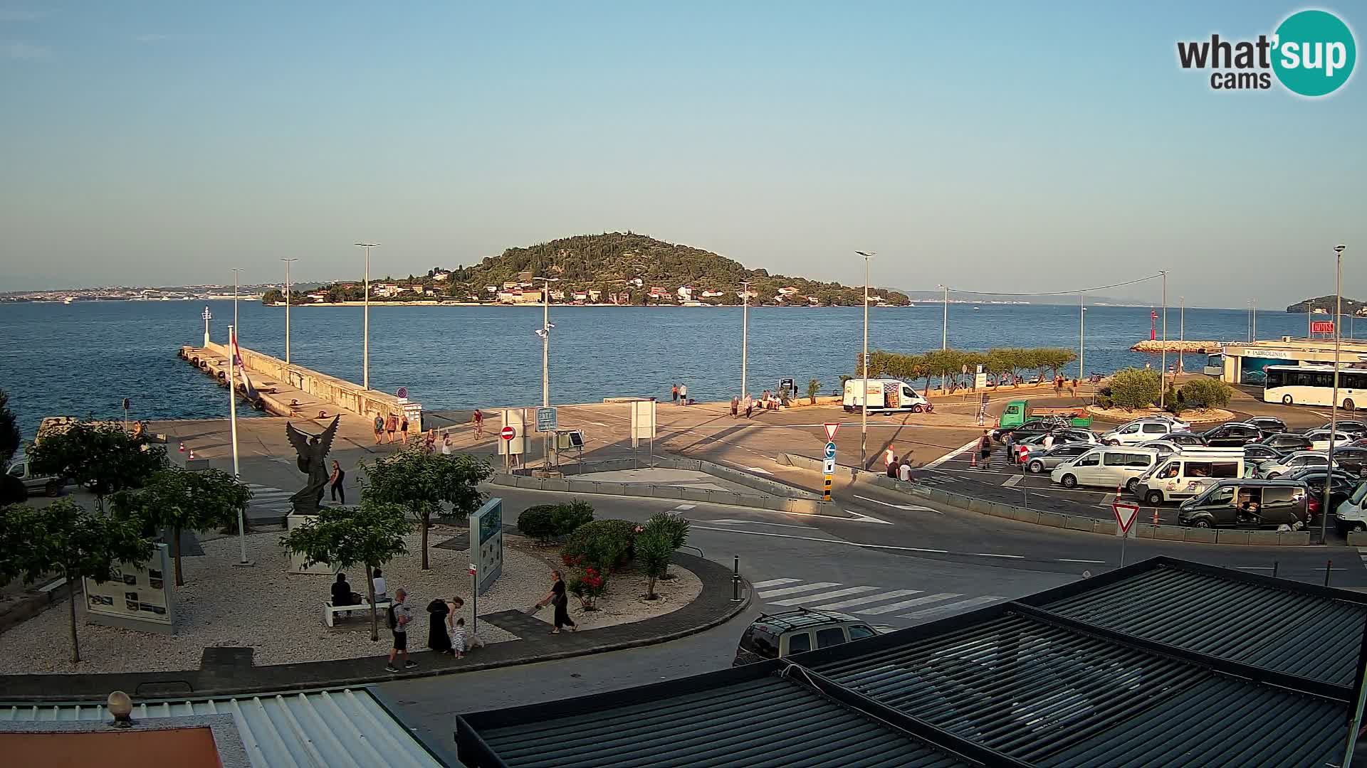 Webcam Ugljan – Preko Ferry to Zadar