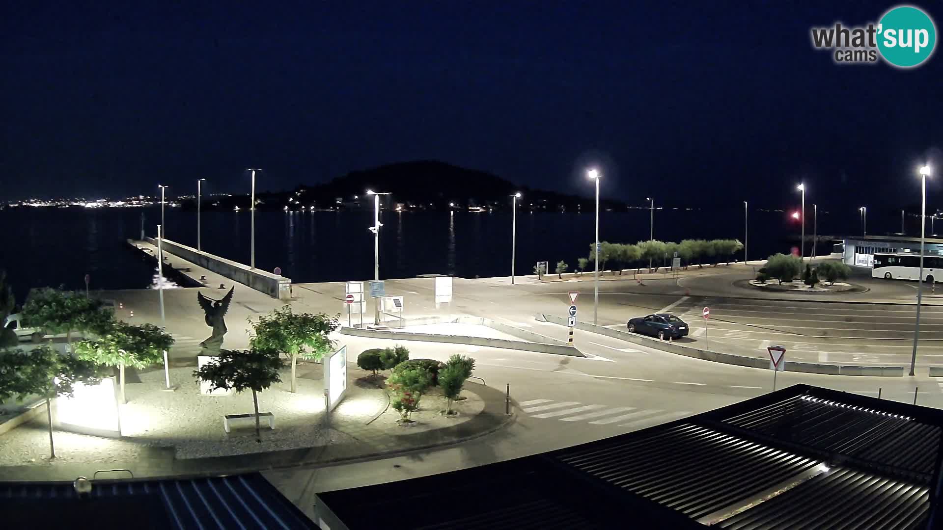 Webcam Ugliano – terminal traghetto da Preko a Zara