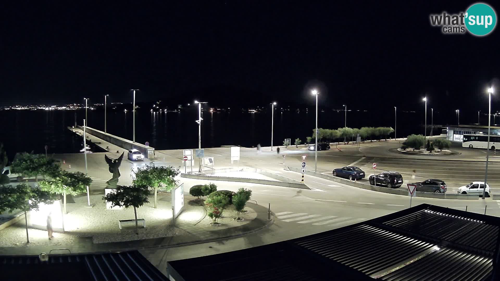 Webcam Ugliano – terminal traghetto da Preko a Zara