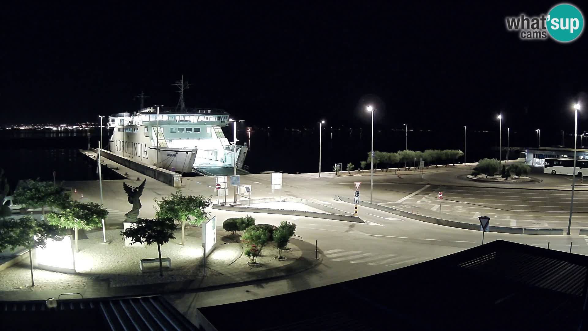 Webcam Ugljan – Preko Ferry to Zadar