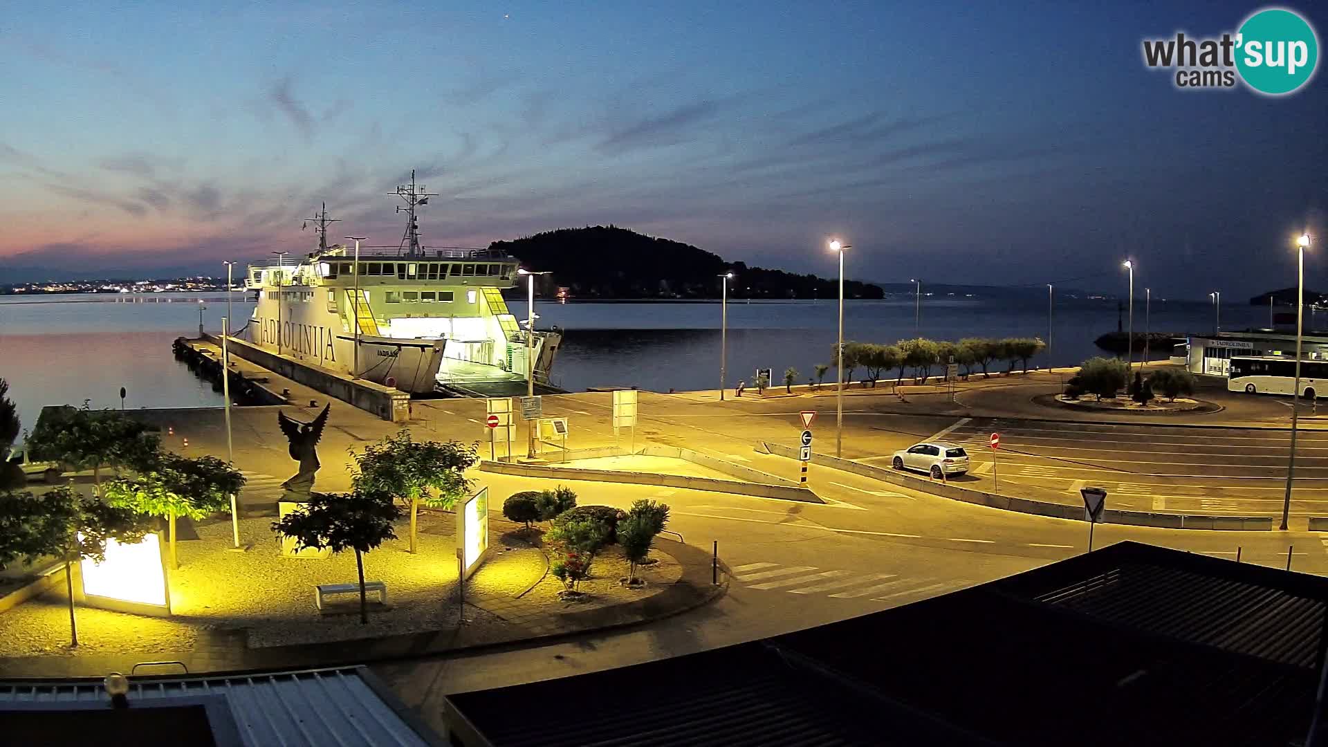 Cámara web UGLJAN – Transportar de Preko a Zadar