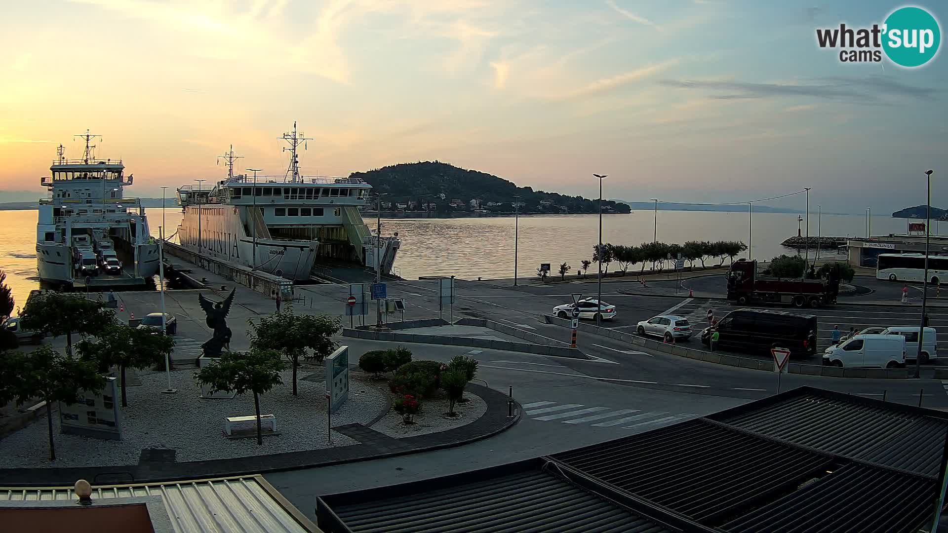 UGLJAN Webcam – Preko-Fähre nach Zadar