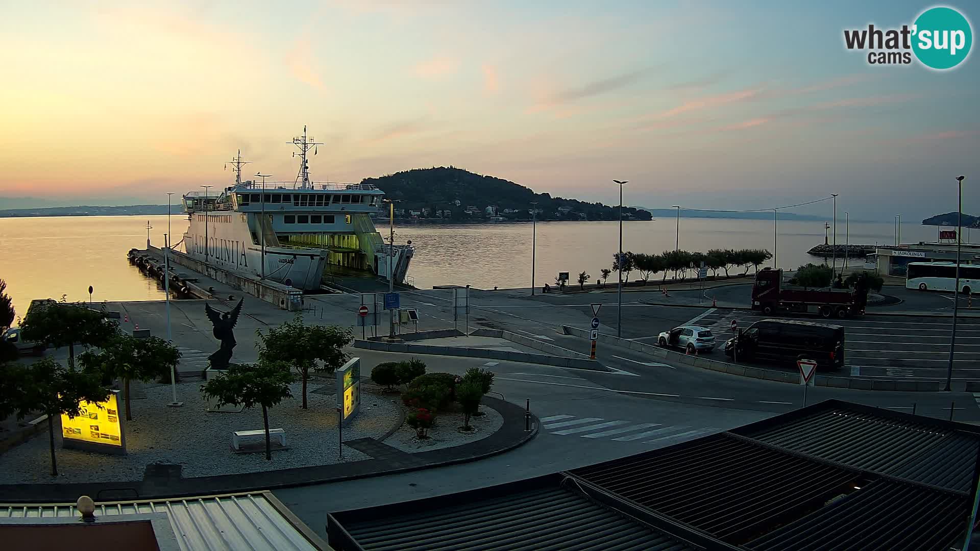 UGLJAN Webcam – Preko-Fähre nach Zadar