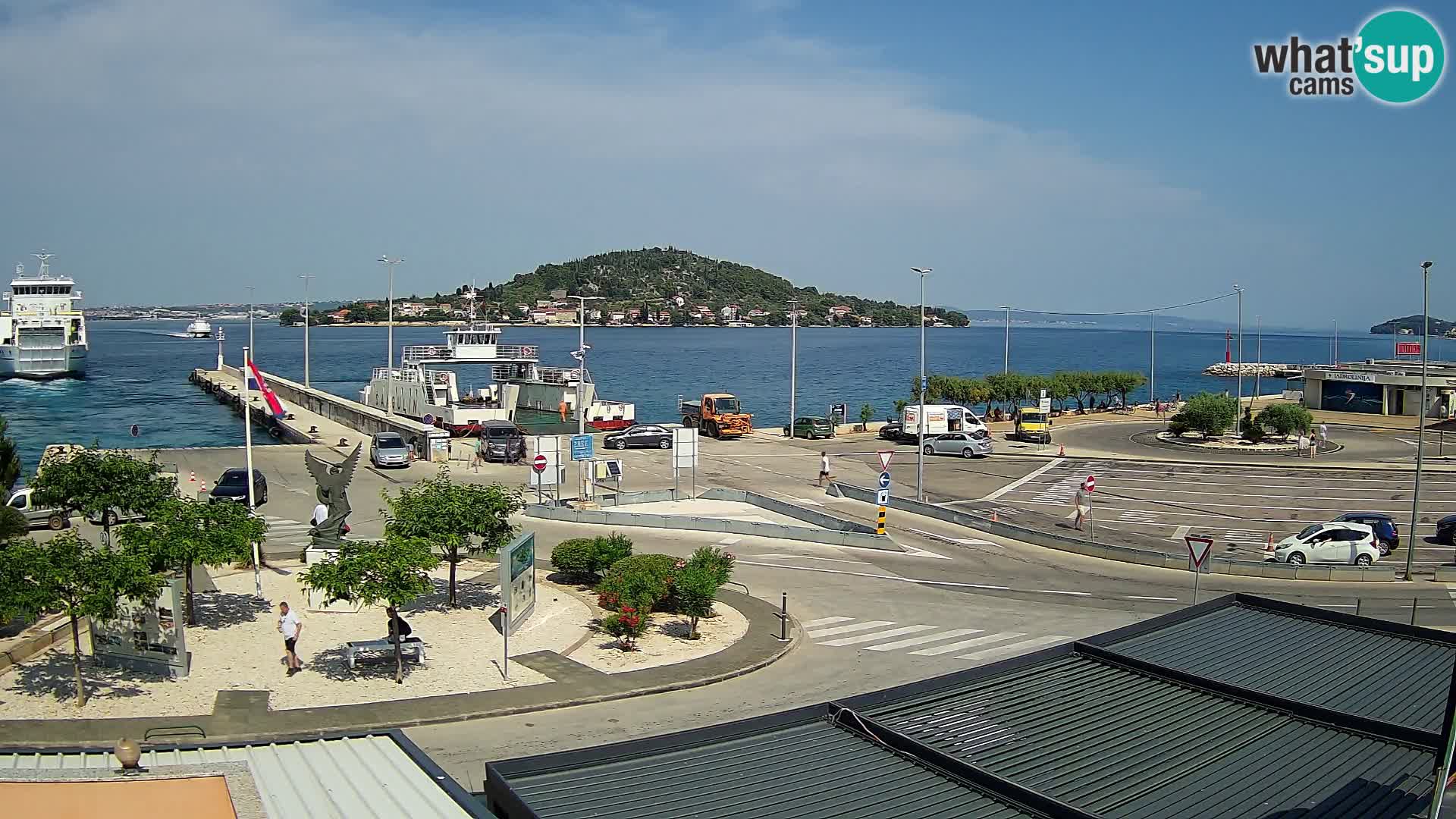 Web cam UGLJAN – Ferry de Preko à Zadar