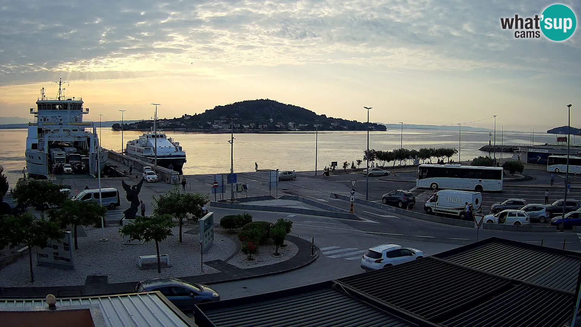 Web cam UGLJAN – Ferry de Preko à Zadar