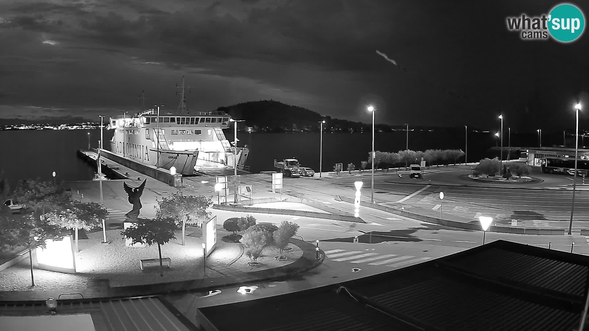 Webcam Ugliano – terminal traghetto da Preko a Zara