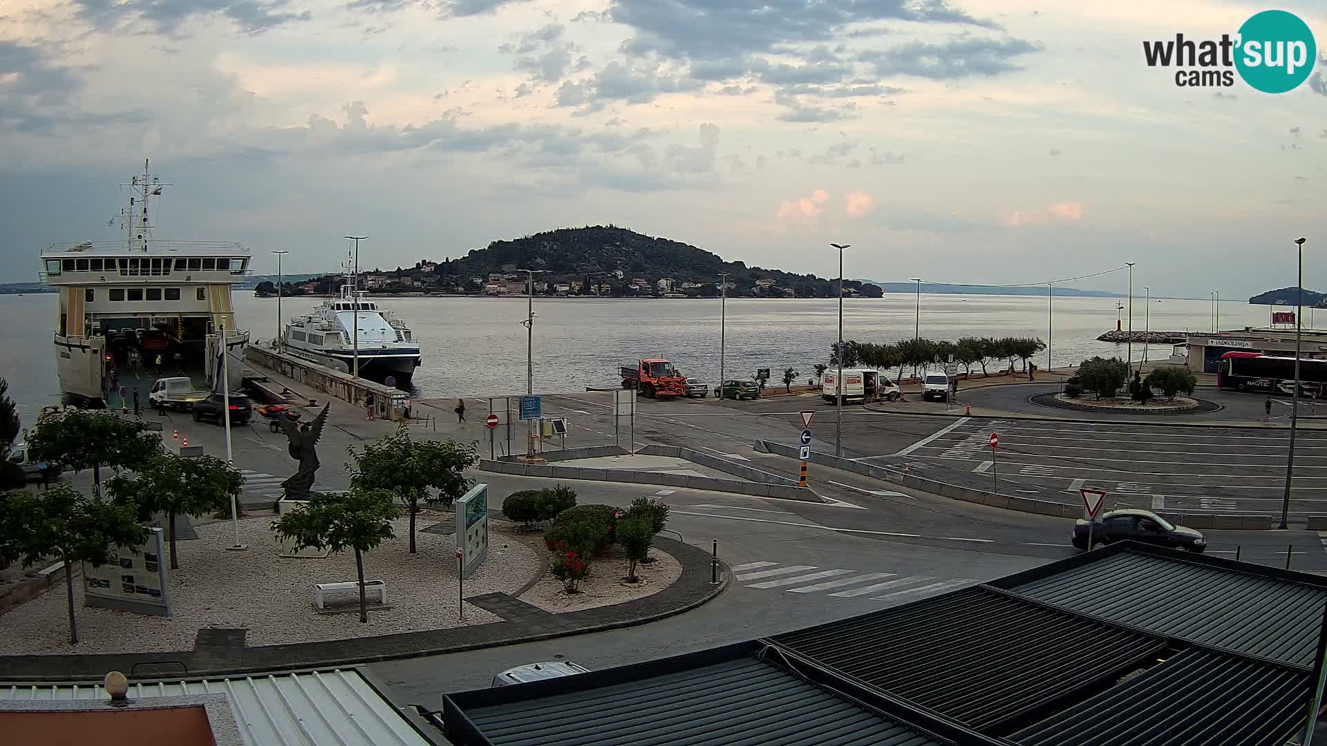 UGLJAN Webcam – Preko-Fähre nach Zadar