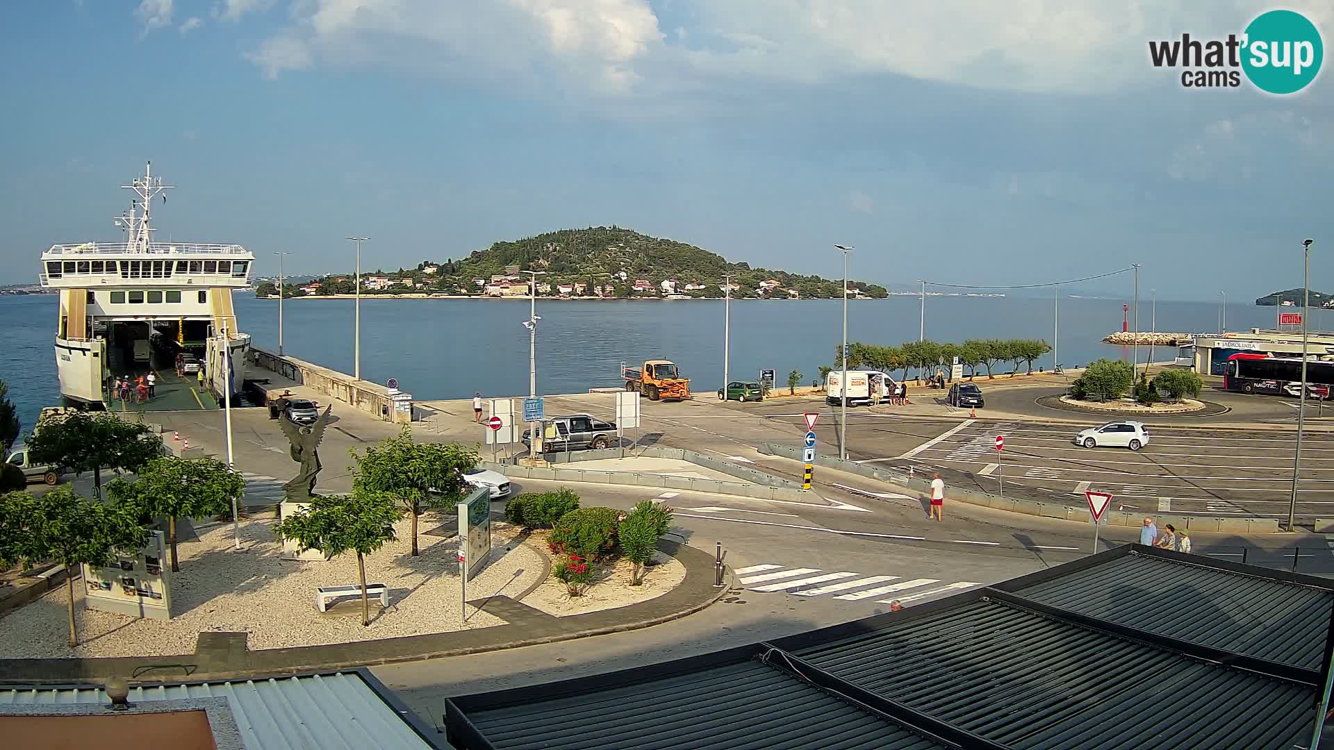 Cámara web UGLJAN – Transportar de Preko a Zadar