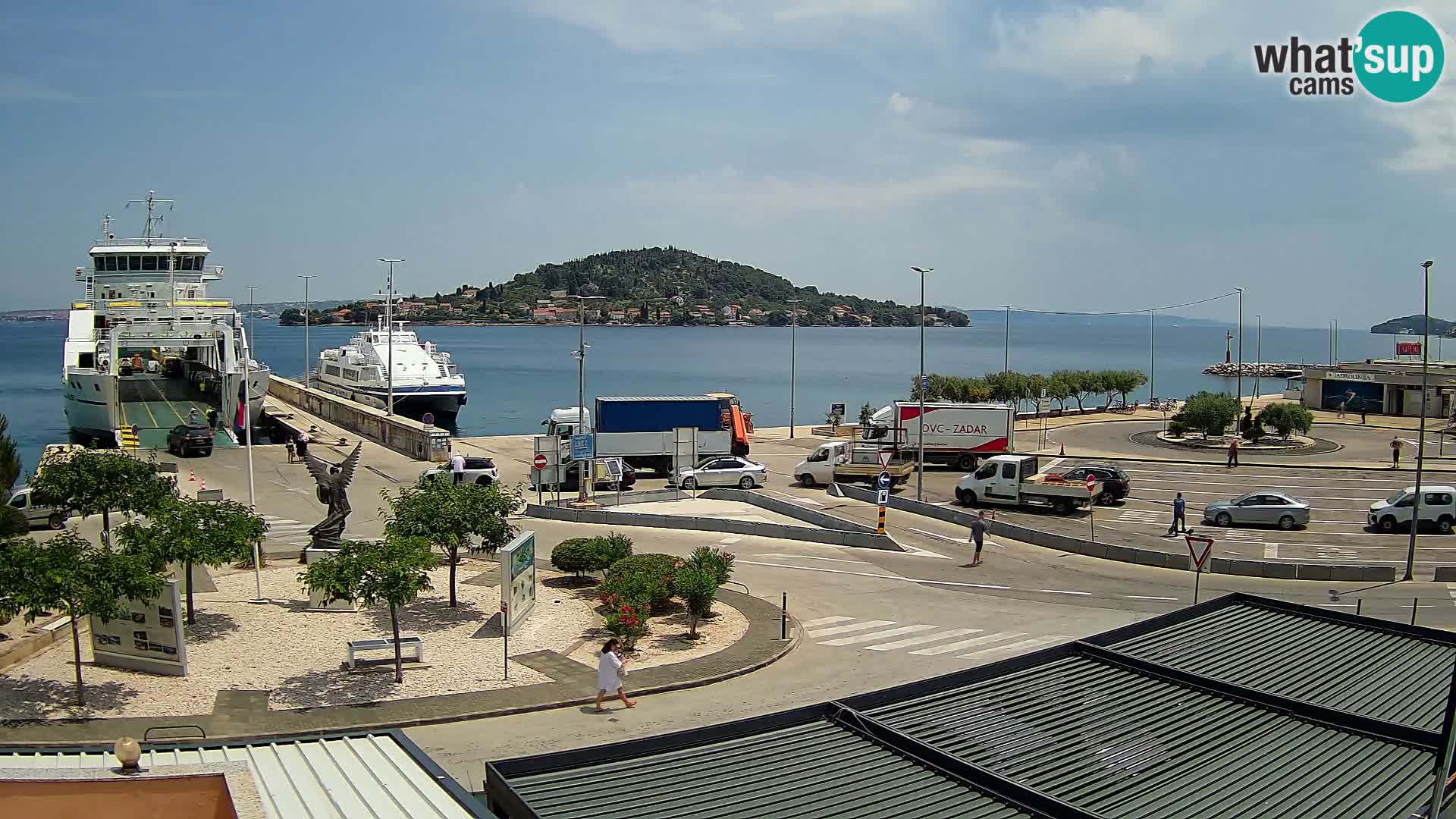 UGLJAN Webcam – Preko-Fähre nach Zadar
