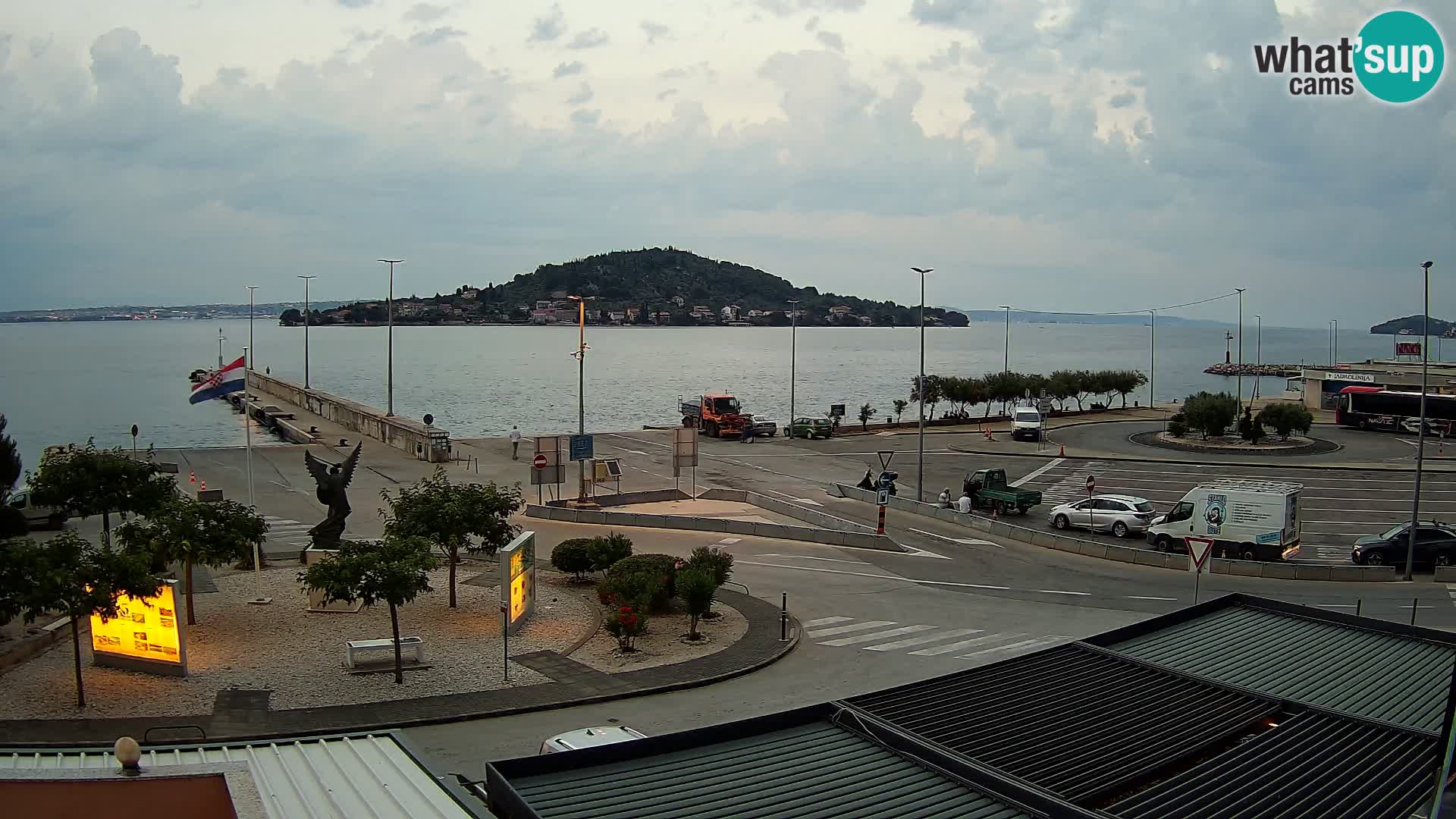 Spletna kamera Ugljan – trajekt Preko – Zadar