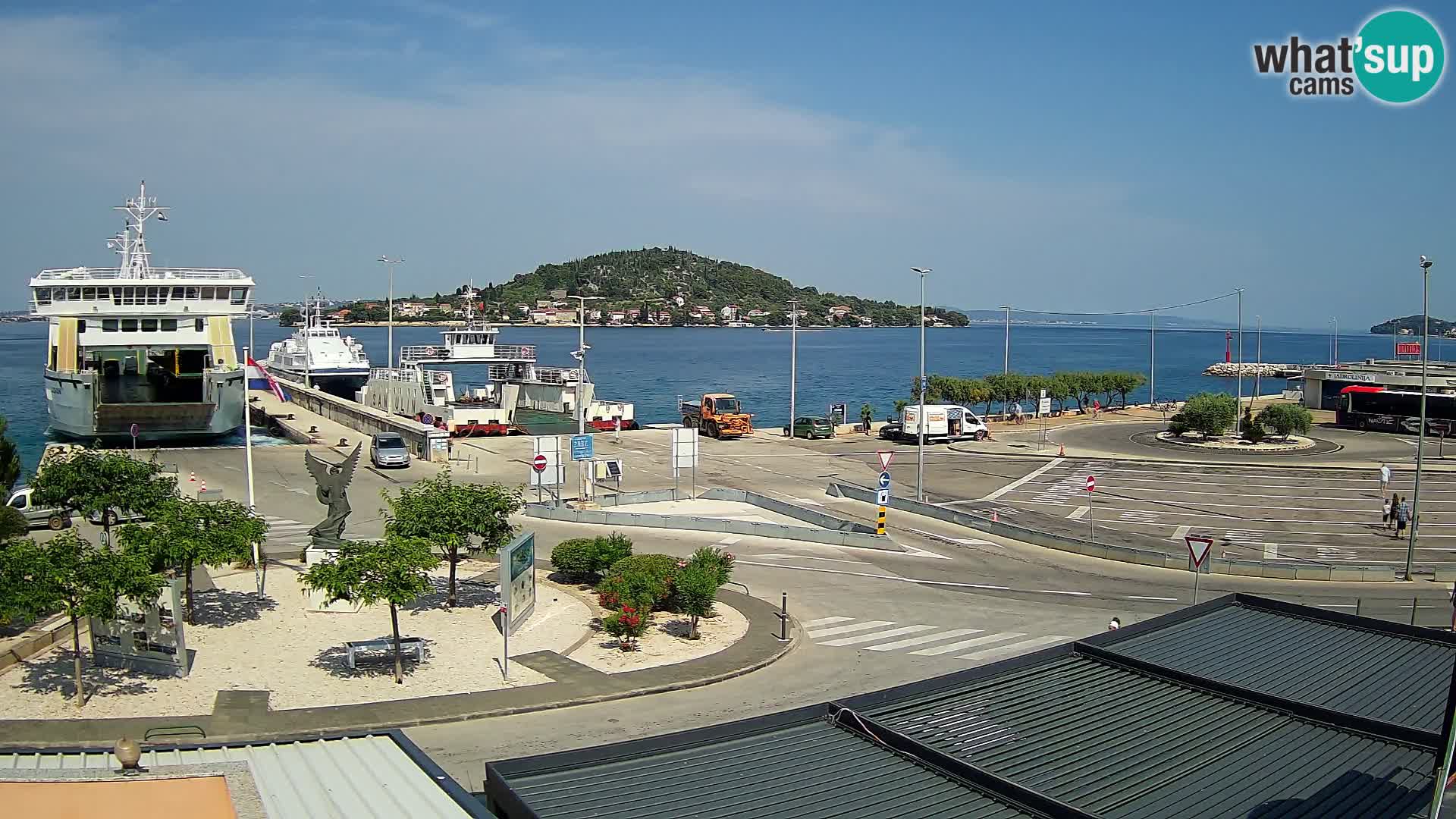 UGLJAN Webcam – Preko-Fähre nach Zadar