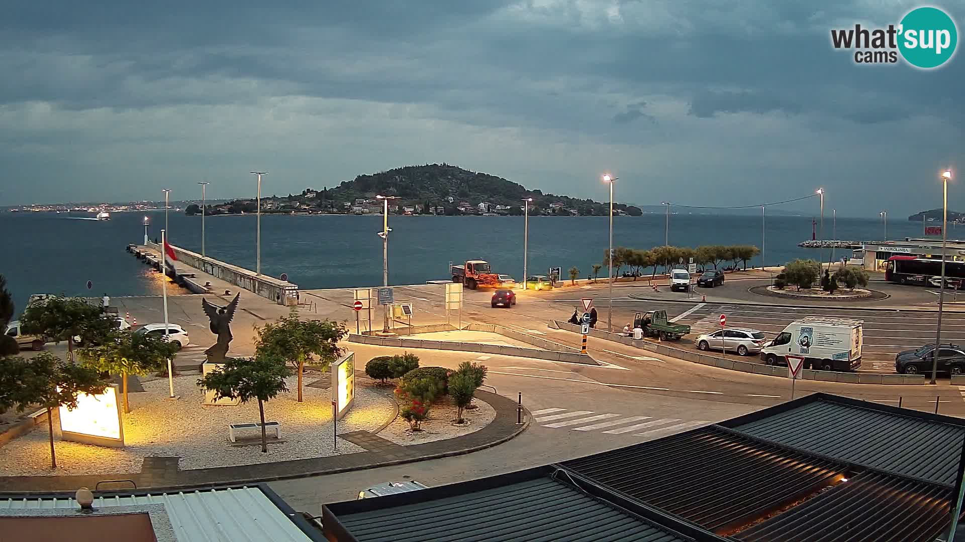 Cámara web UGLJAN – Transportar de Preko a Zadar